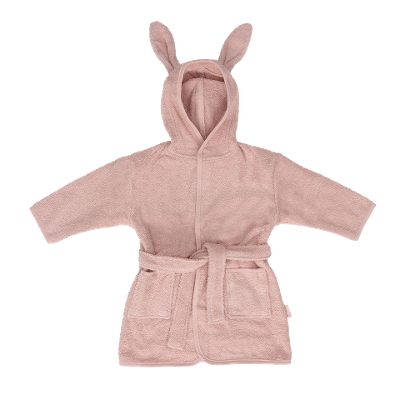 Bademantel 3-4 Jahre - Wild Rose Rosa
