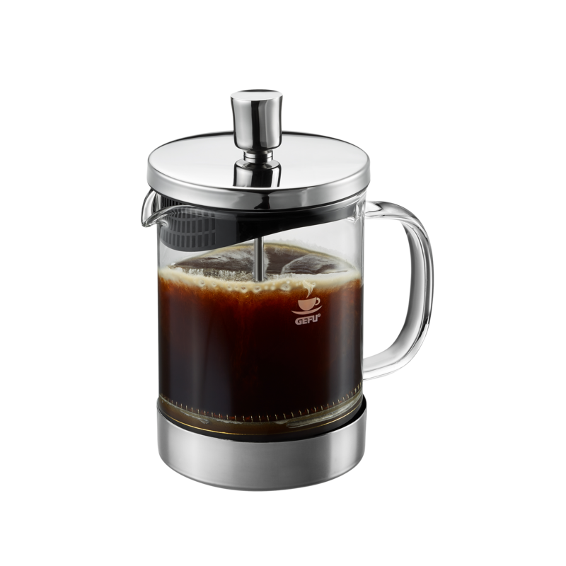 Gefu Kaffeebereiter Diego Schwarz-Silber