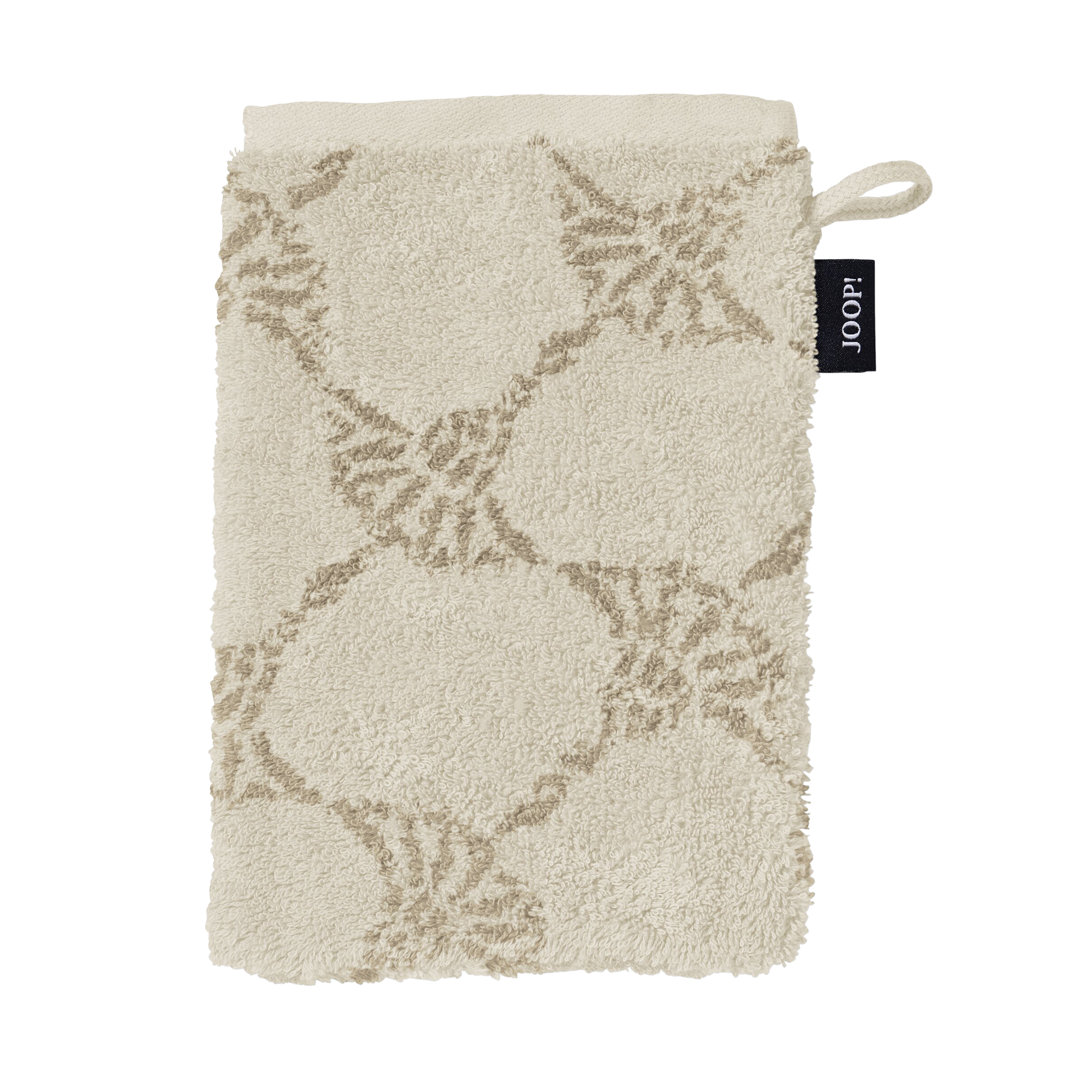 JOOP! Waschhandschuh Classic Creme 16x22cm