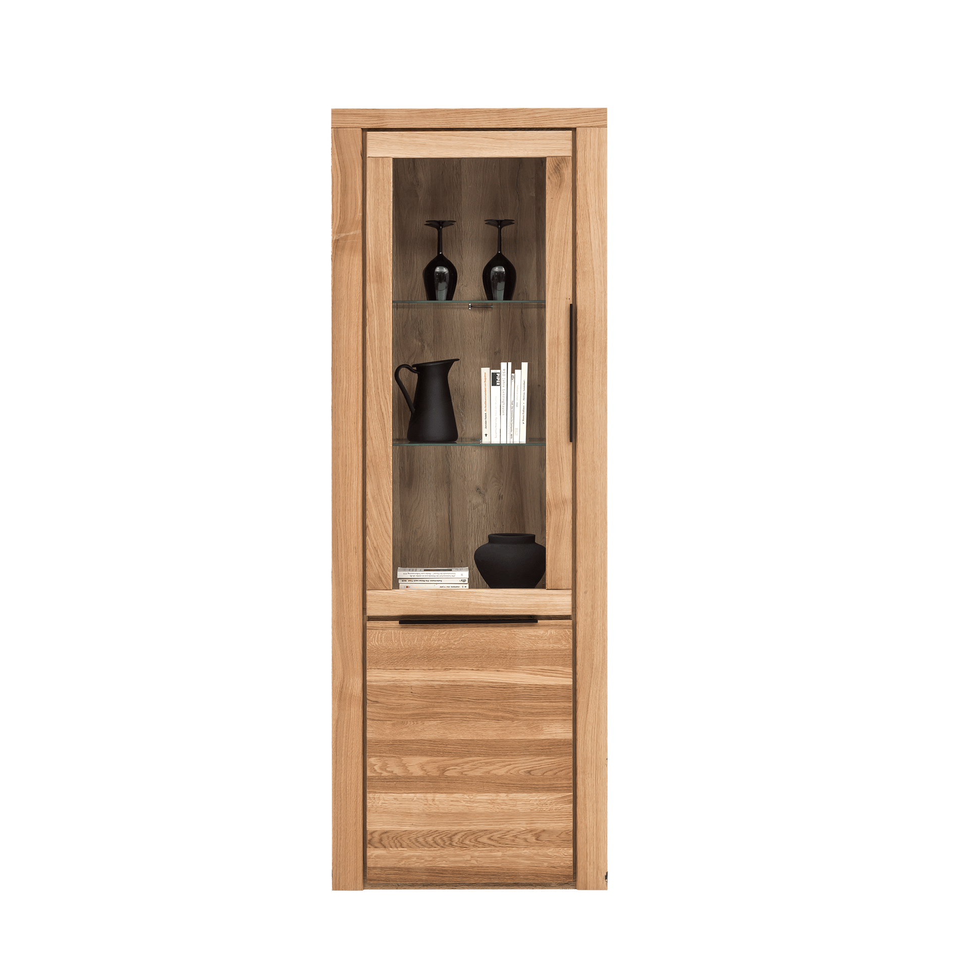 Novofurn Vitrine Eltia Eichefarben Novofurn Vitrine Eltia Eichefarben