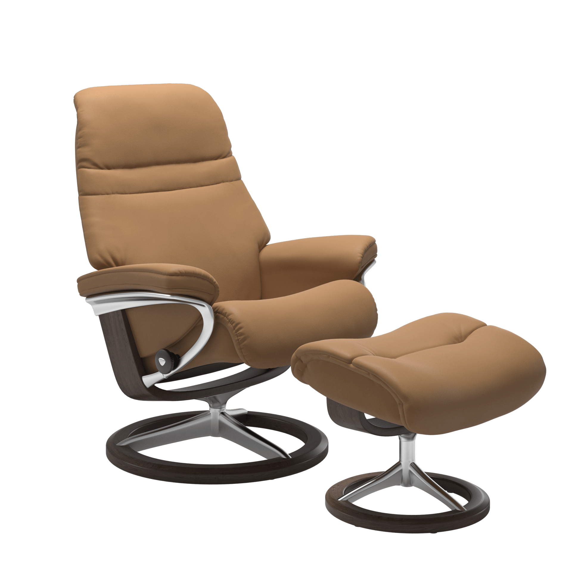 Stressless Relaxsessel mit Hocker Sunrise M M Leder Paloma 82 Special Taupe