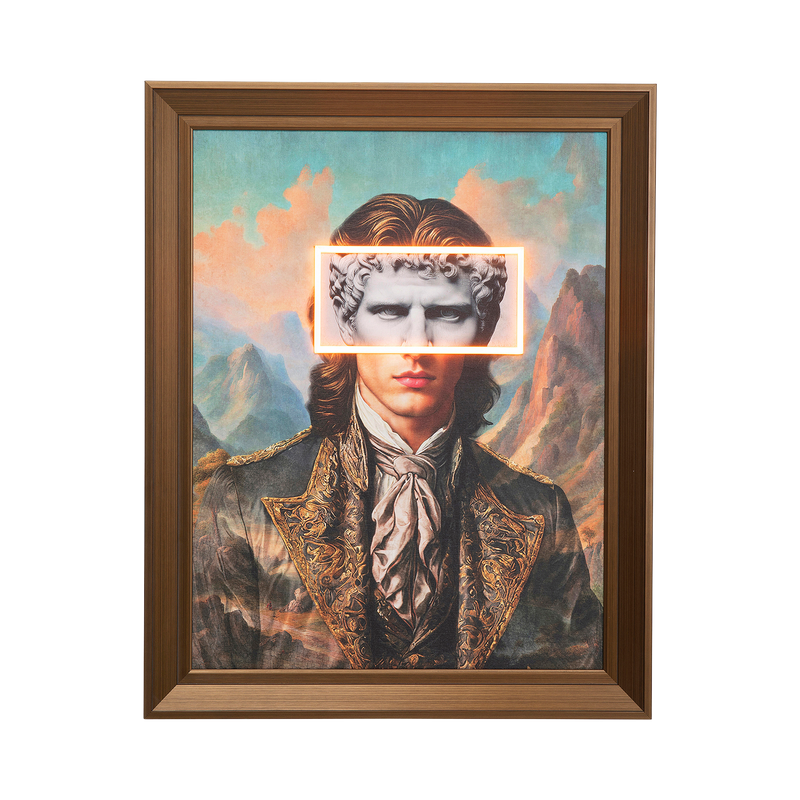 Kare Bild LED-Art Mehrfarbig