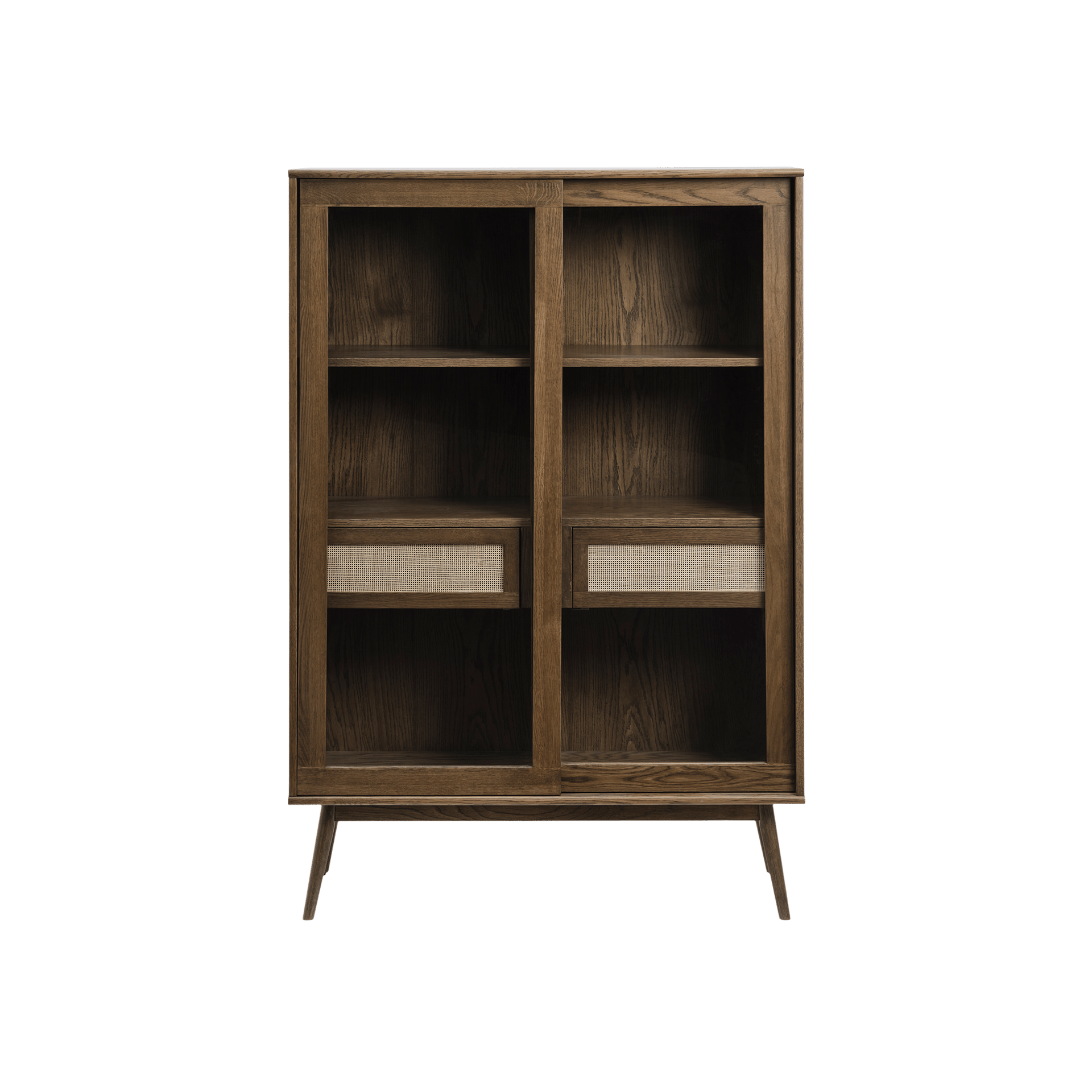 Vitrine Baro Eichefarben 40*110*160