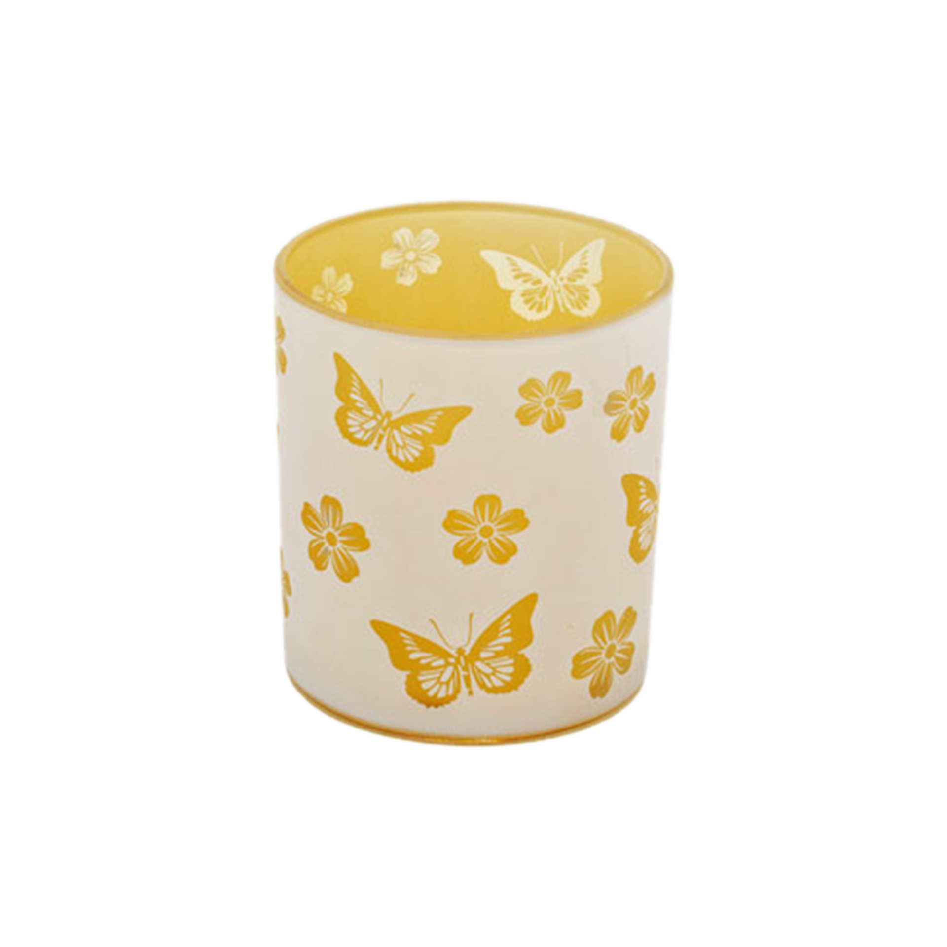 Teelichthalter Butterfly amber Teelichthalter Butterfly amber