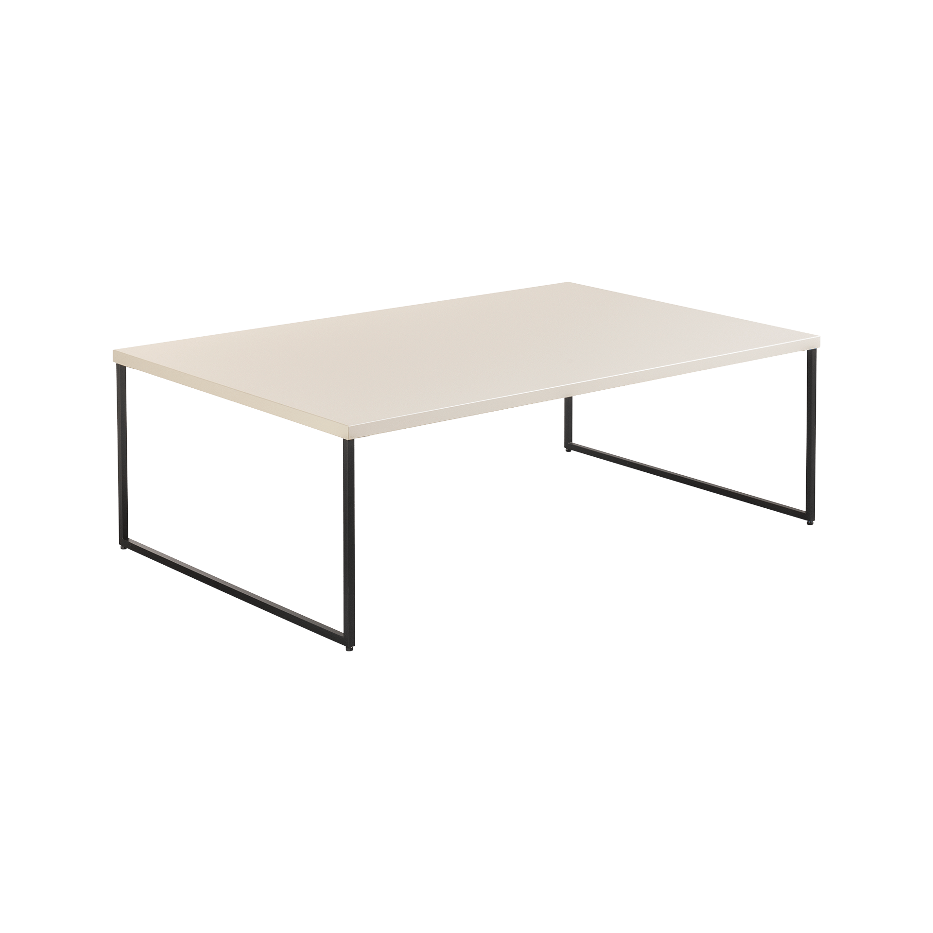 Musterring Couchtisch Kara-Frame Platte Lack Grau Gestell Schwarz Musterring Couchtisch Kara-Frame Platte Lack Grau Gestell Schwarz