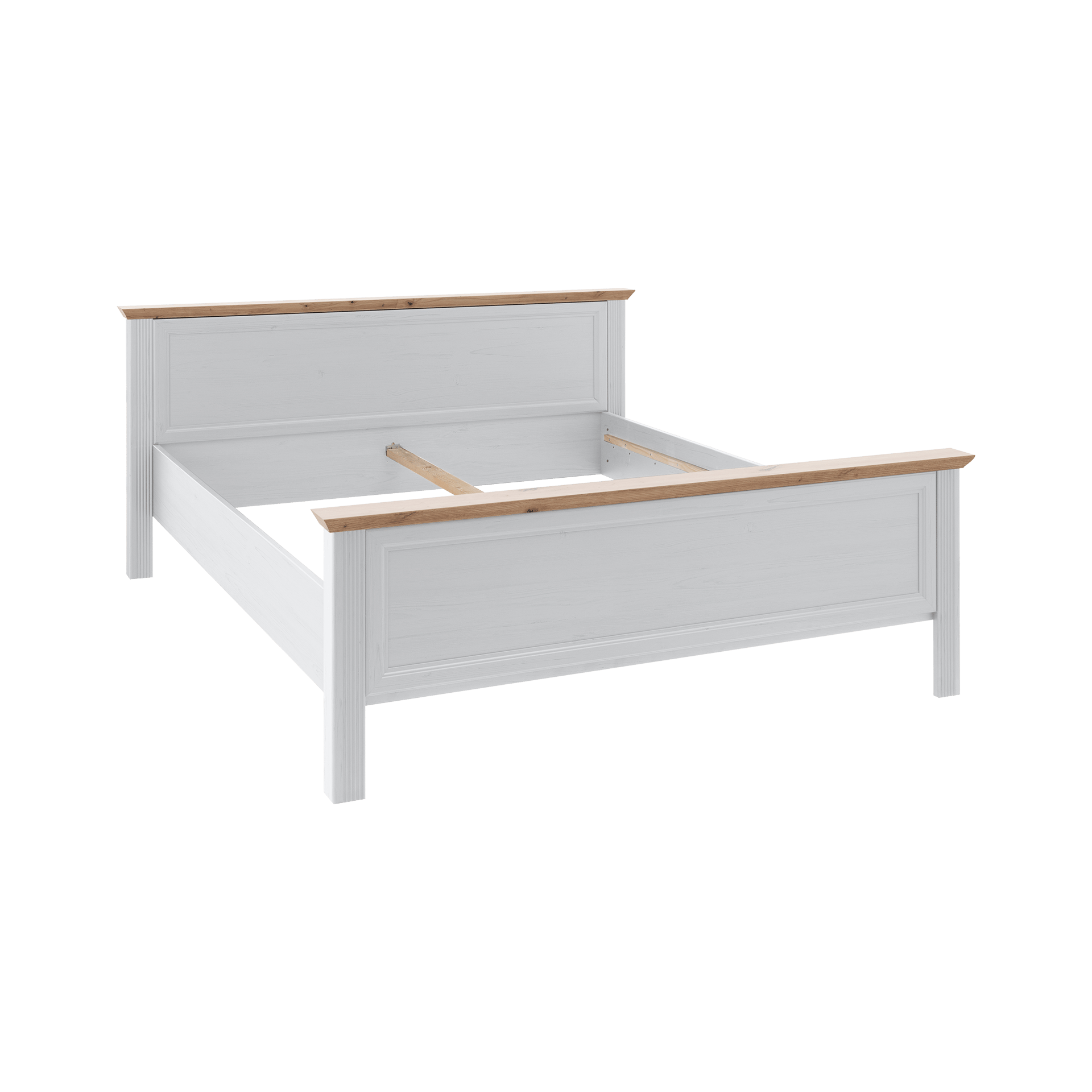 Bett Jamas 180x200 cm Holzfarben 215*204*98 Bett Jamas 180x200 cm Holzfarben 215*204*98