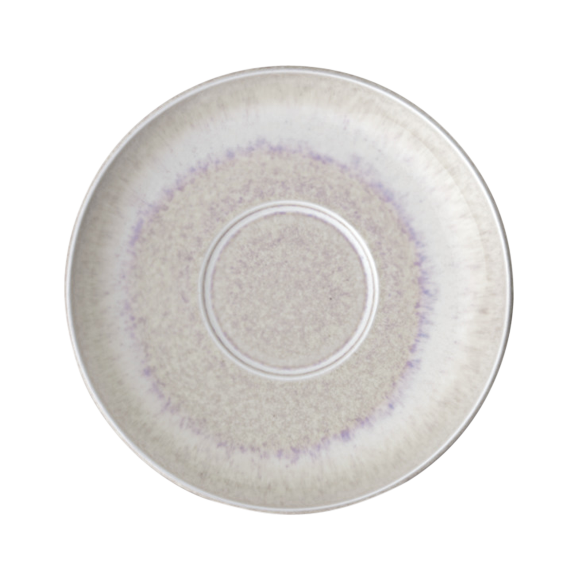 Untertasse Perlemor Sand