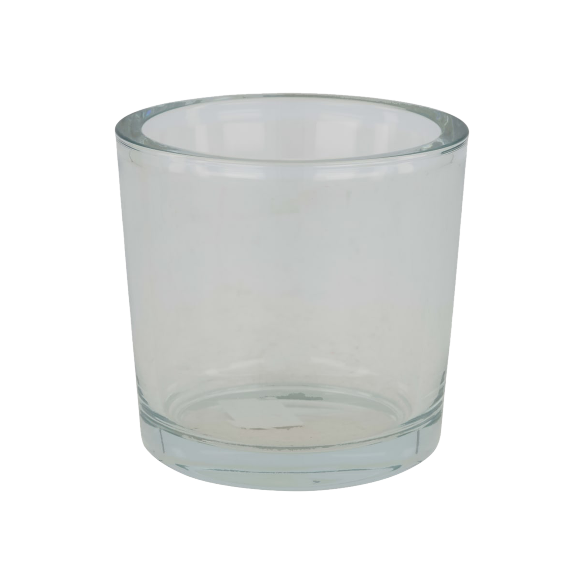 Teelichthalter Rund Transparent