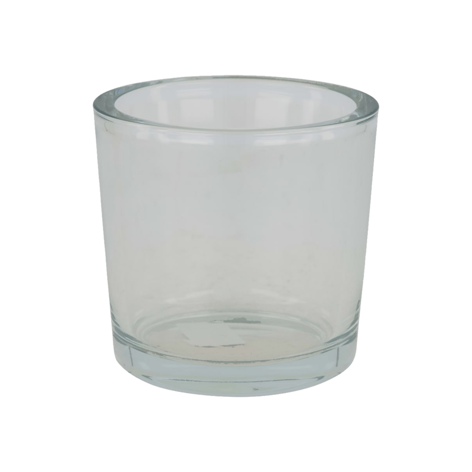 Teelichthalter Rund Transparent