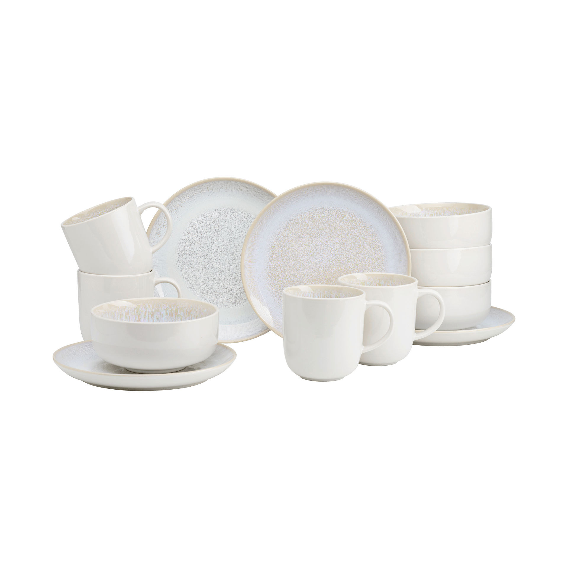 Kaffeeservice Laredo 12-teilig Beige