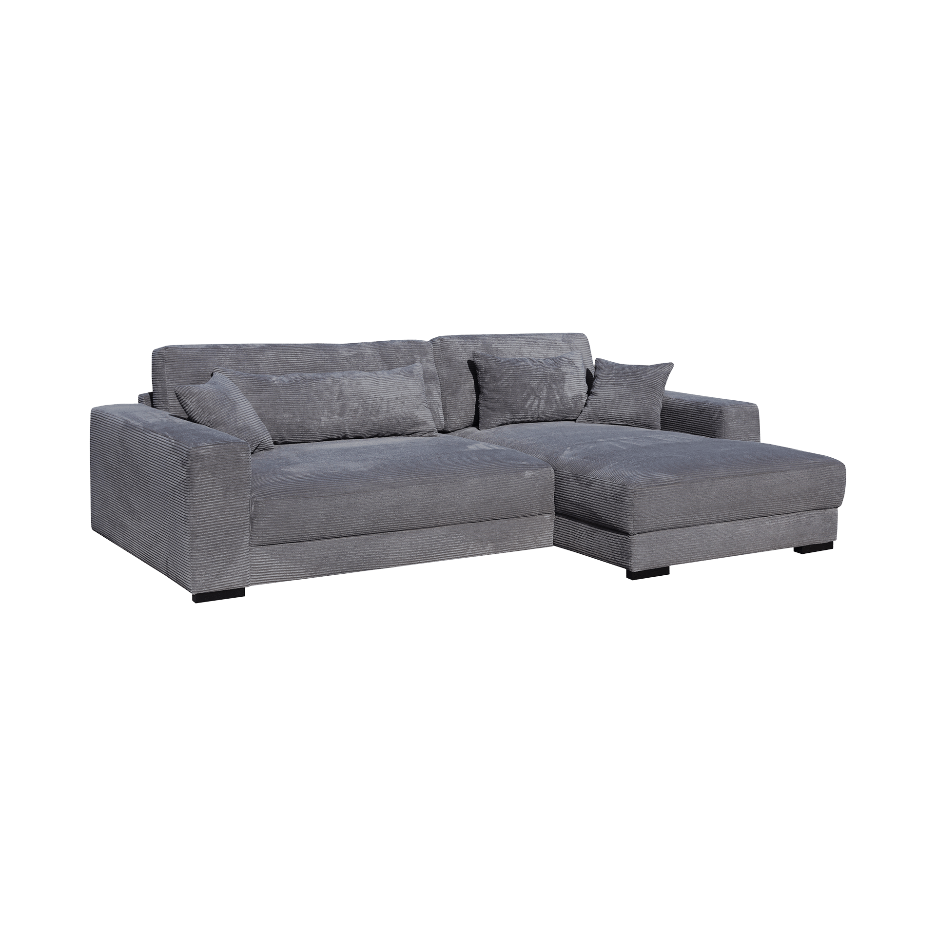 Ecksofa Mirella Grau Ecksofa Mirella Grau