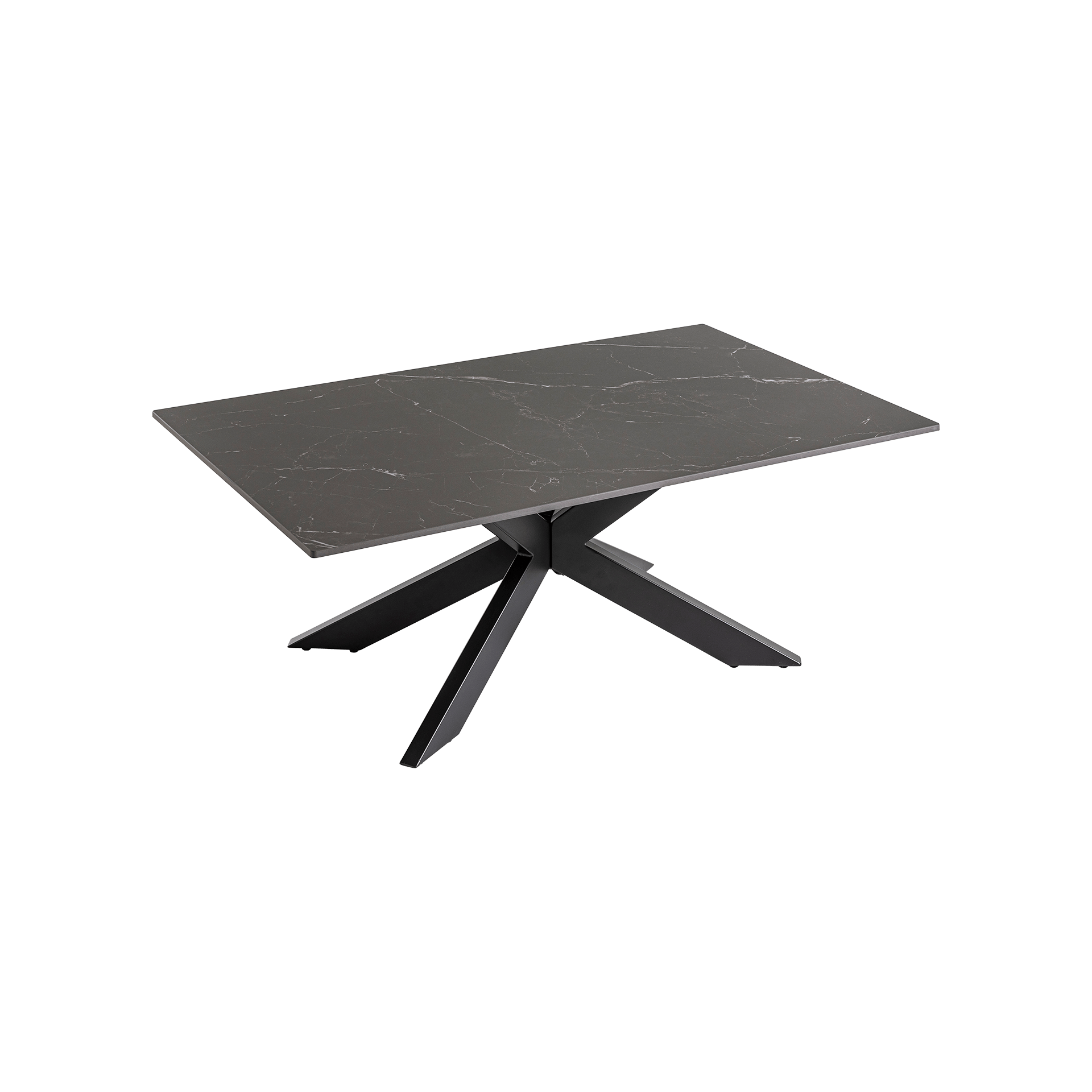 Couchtisch Panama Tischplatte Schieferfarben Gestell Schwarz 70*110*40 Couchtisch Panama Tischplatte Schieferfarben Gestell Schwarz 70*110*40
