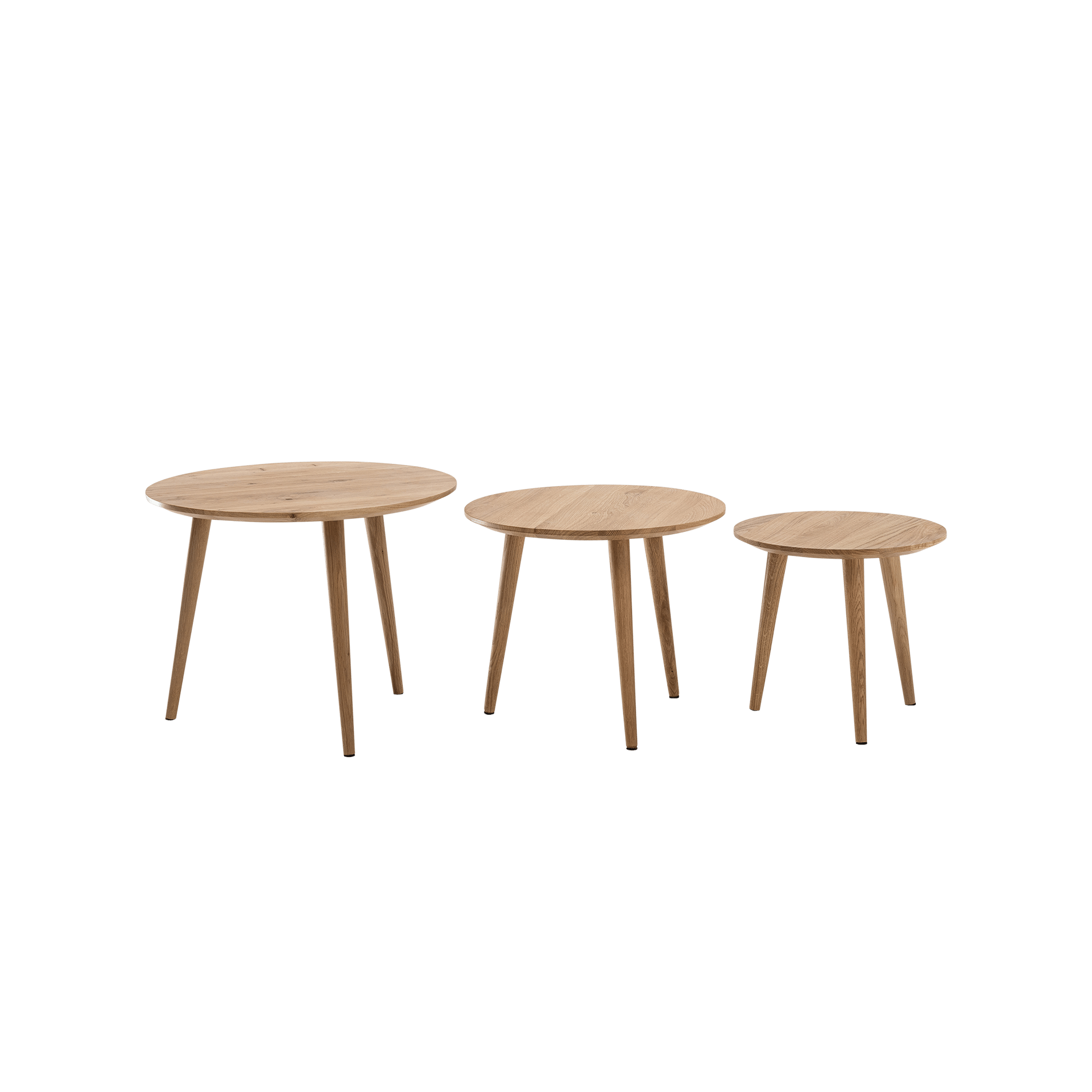 Couchtisch Primera 3-teilig Eichefarben Couchtisch Primera 3-teilig Eichefarben