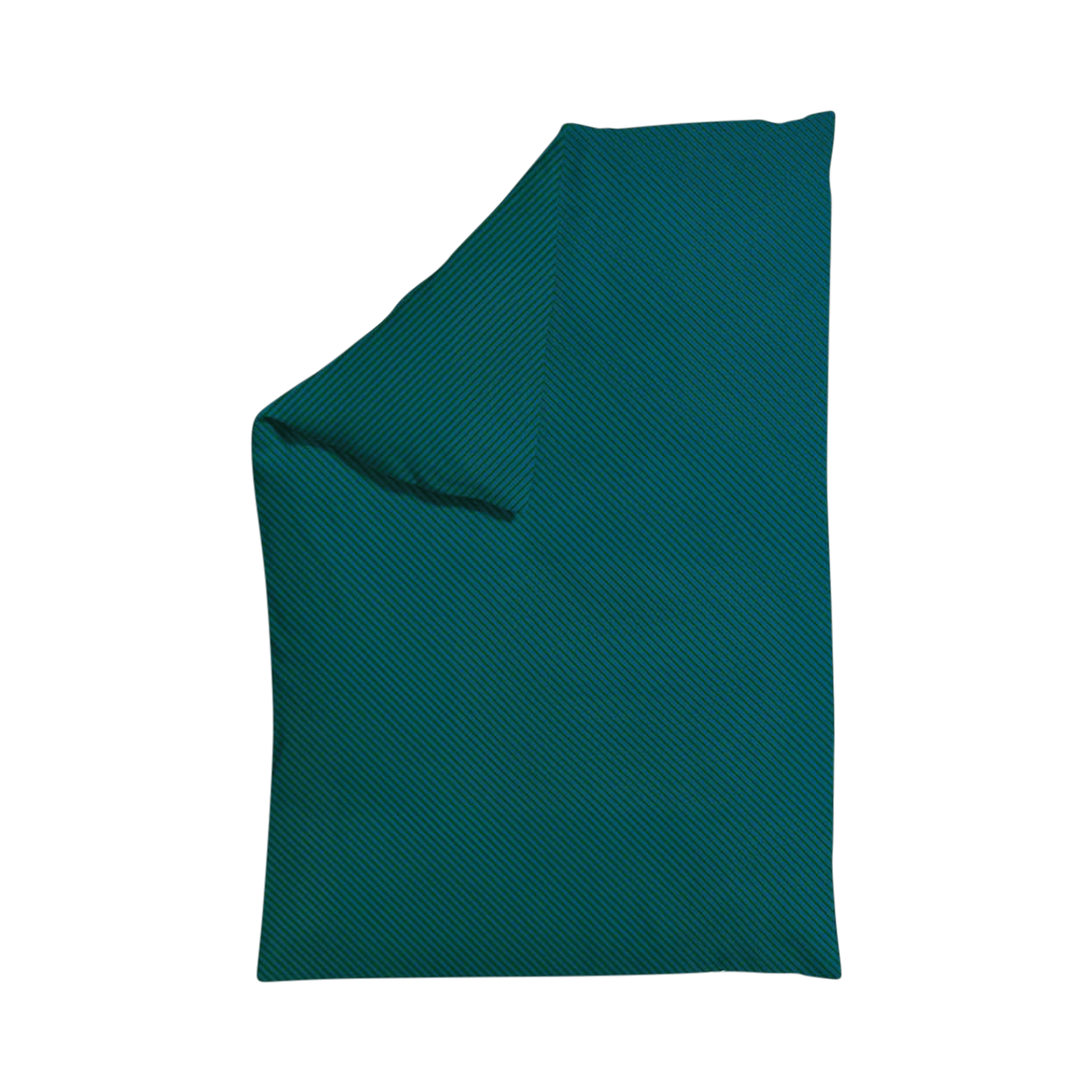 Satin Bettwäsche Woven Fade Petrol Deep Green Deep 135x200cm Satin Bettwäsche Woven Fade Petrol Deep Green Deep 135x200cm