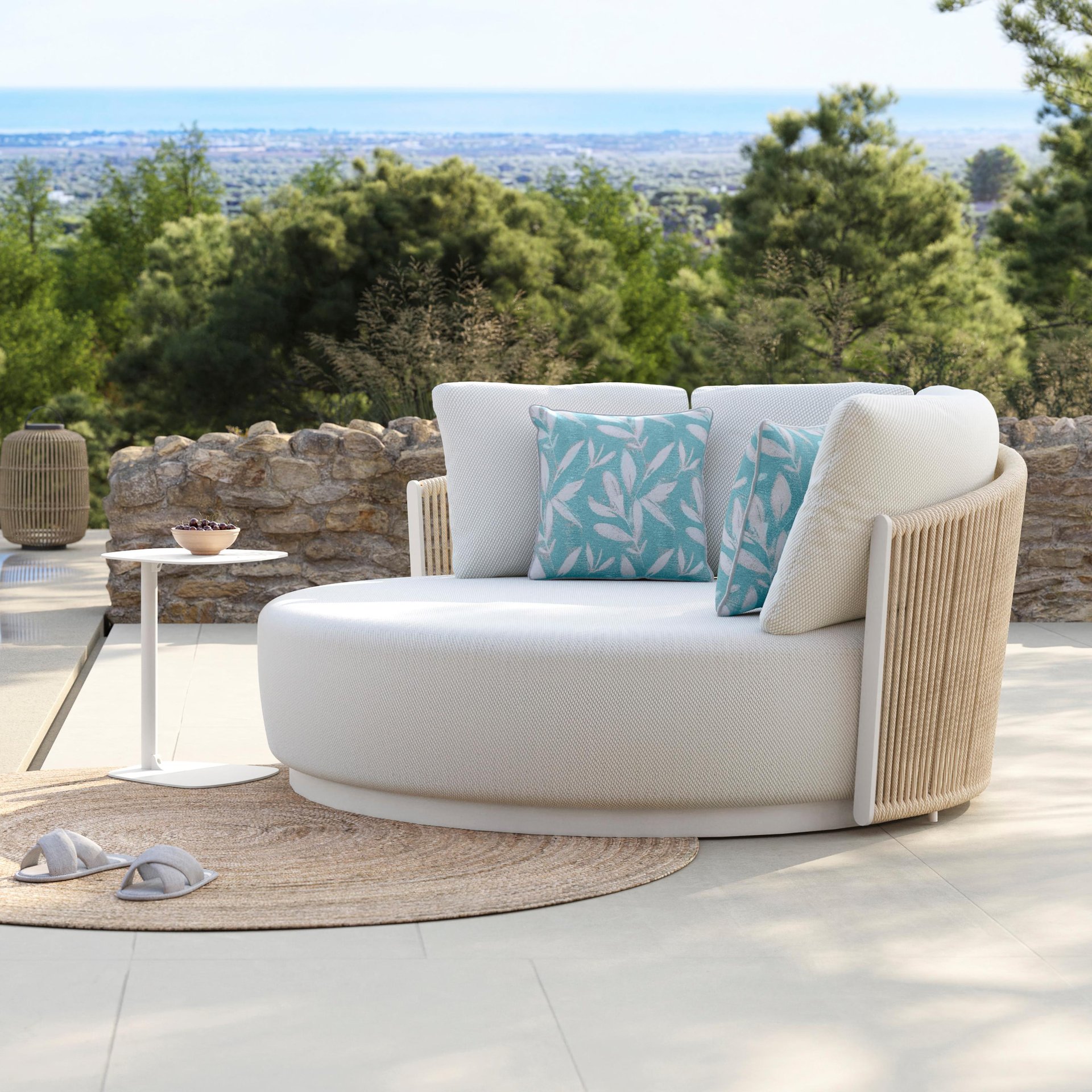 Hogarden Gartenliege Hoku Beige