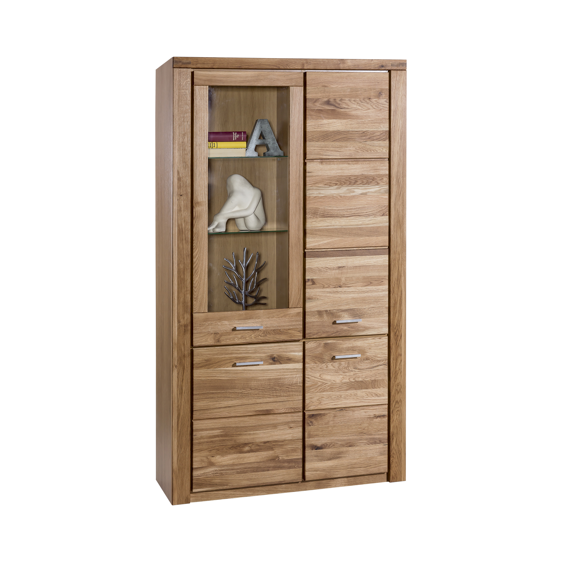 Novofurn Vitrine Tahira Eichefarben