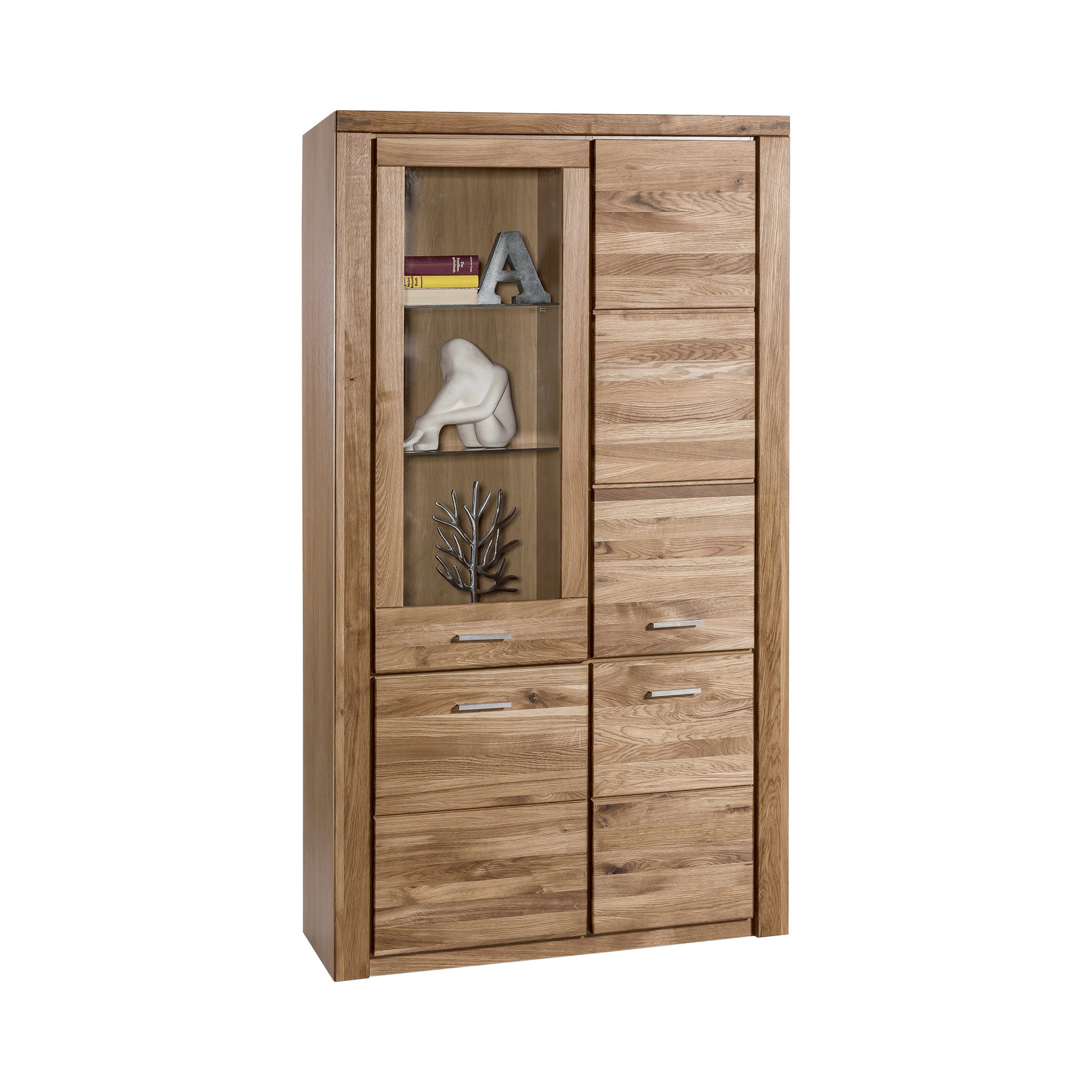 Novofurn Vitrine Tahira Eichefarben Novofurn Vitrine Tahira Eichefarben
