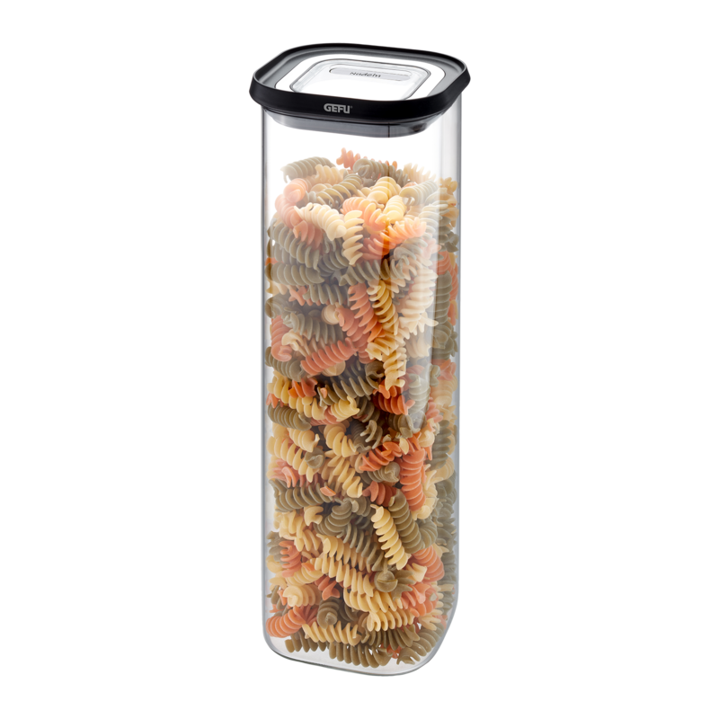 Gefu Vorratsdose Pantry Schwarz-Silber