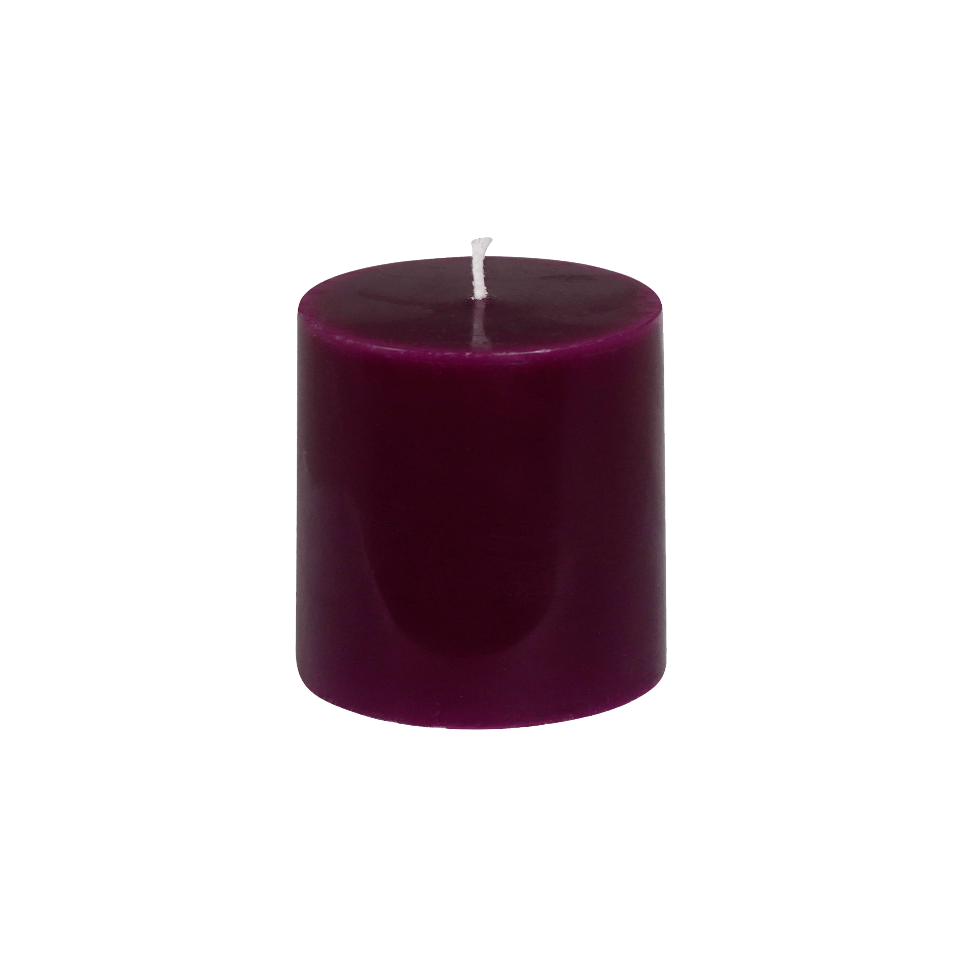 Kerze Blossom Burgund