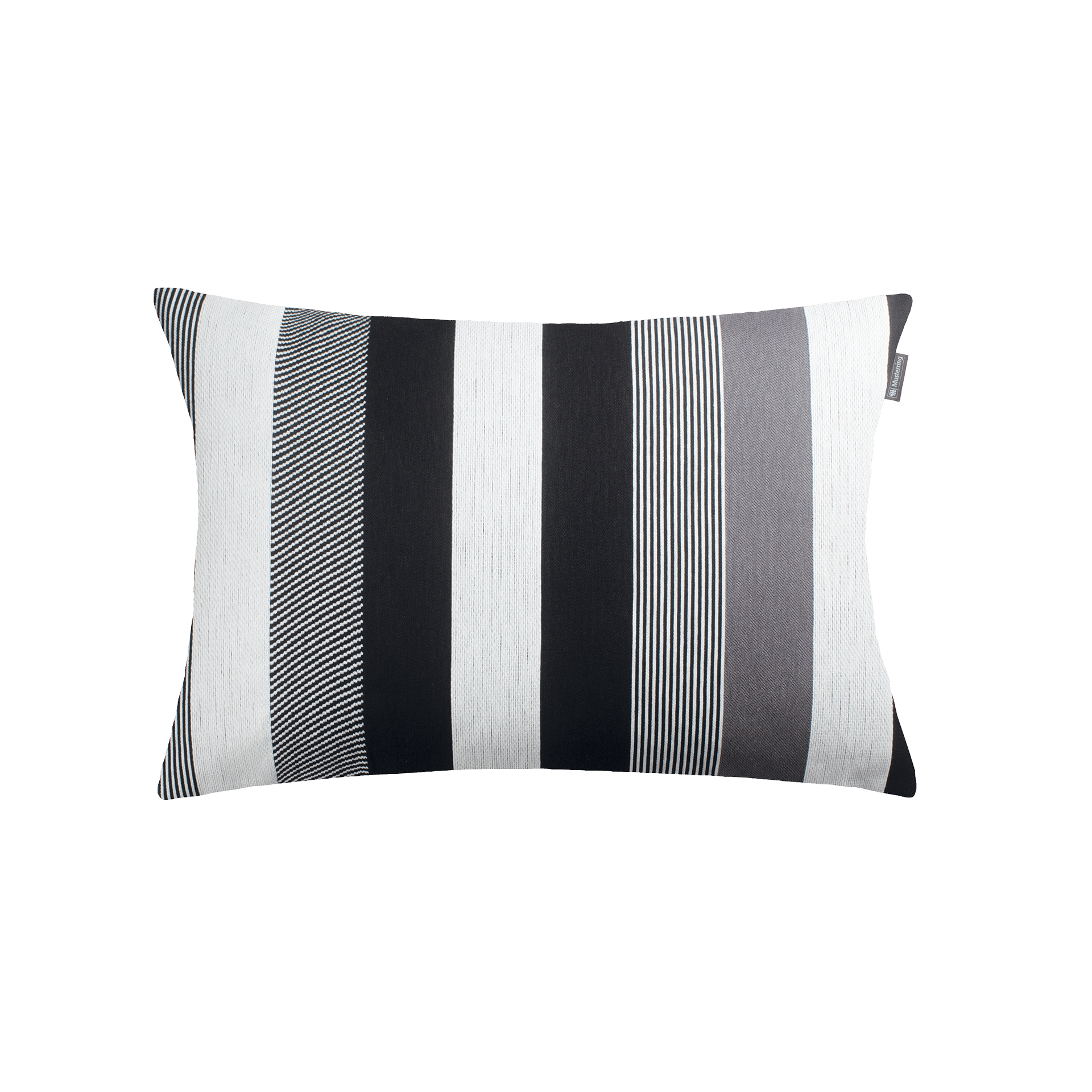 Kissenbezug Stripe grau 40x60cm