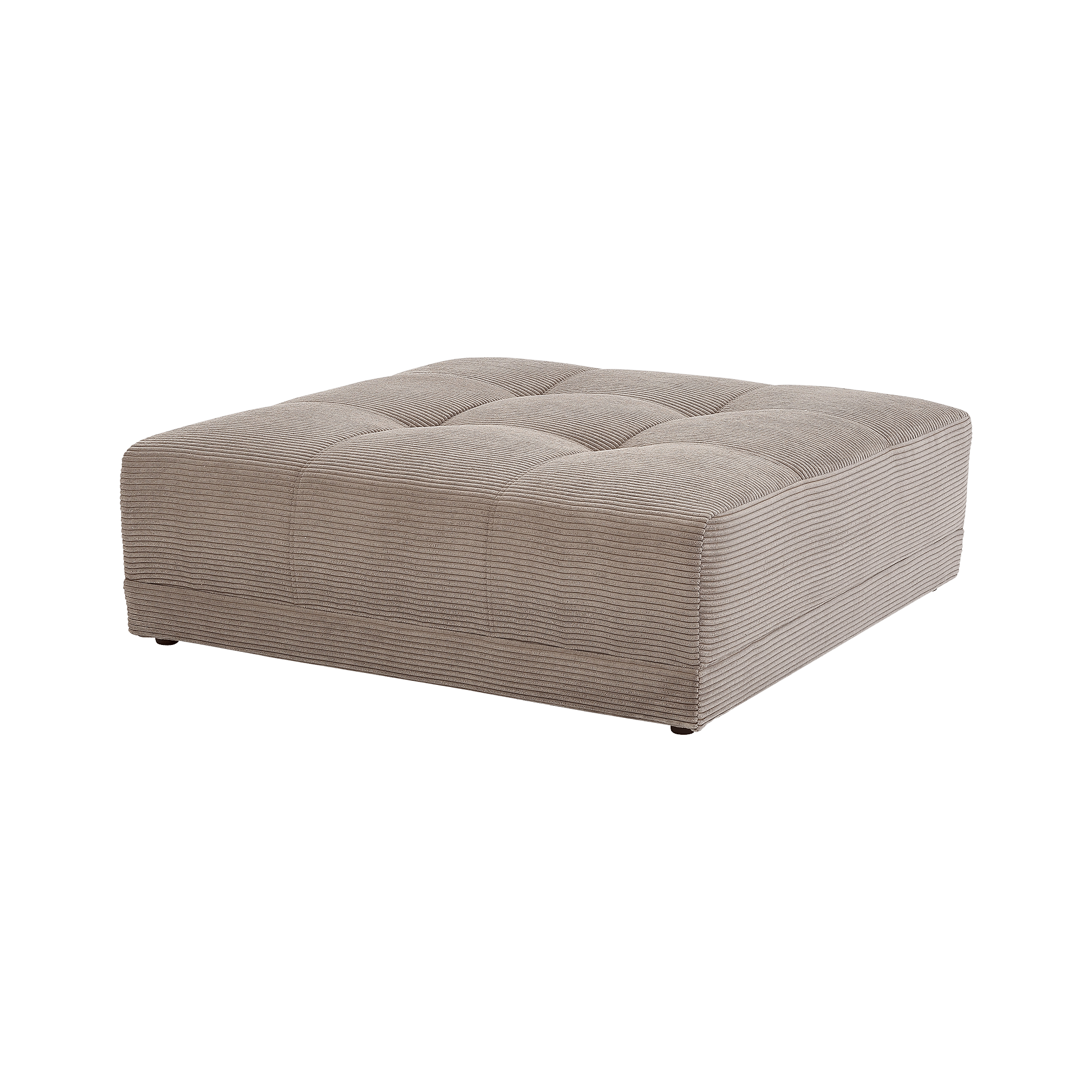 Hocker Janni Bezug Cord Braun Hocker Janni Bezug Cord Braun