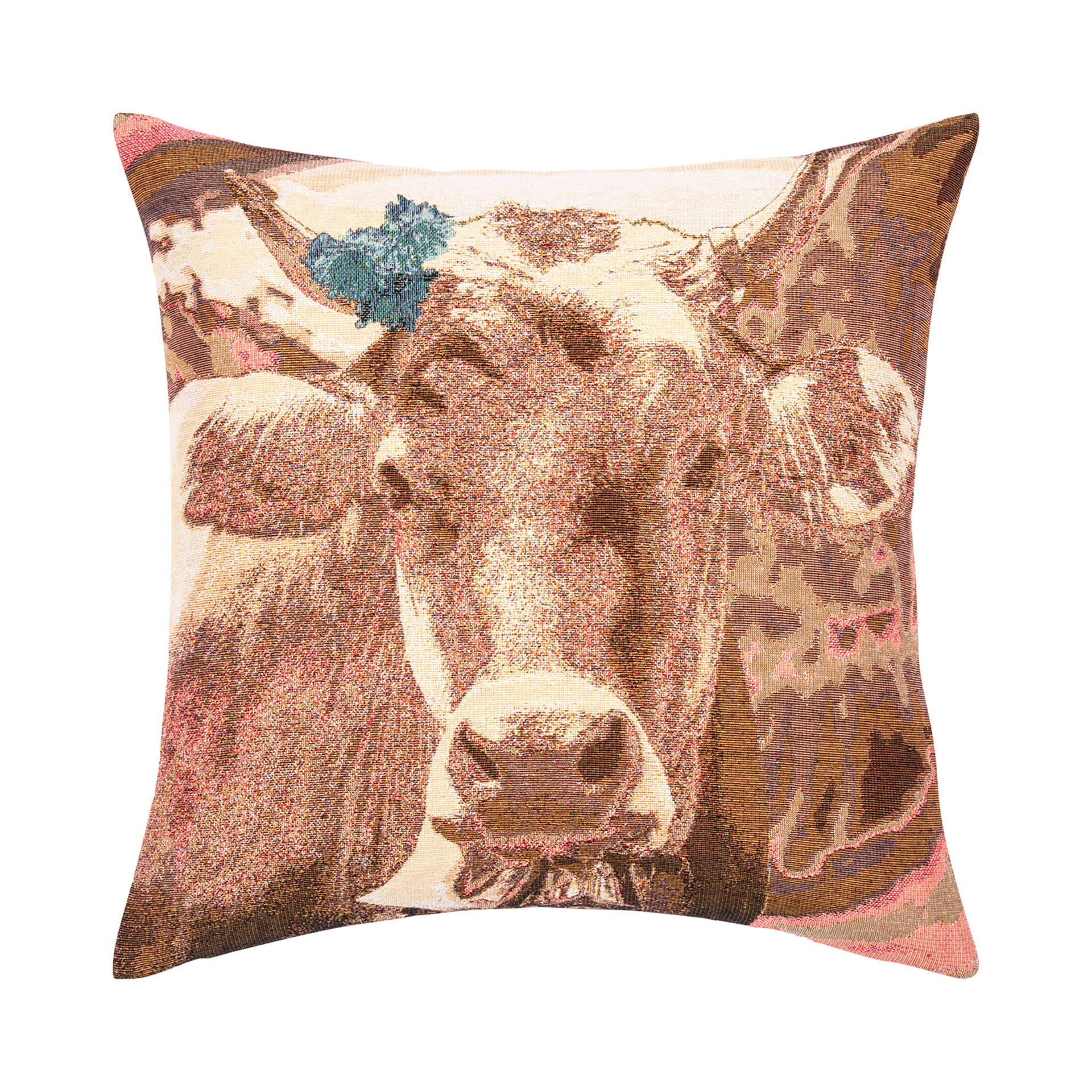 Kissenhülle Happy Animals Brown 45x45cm