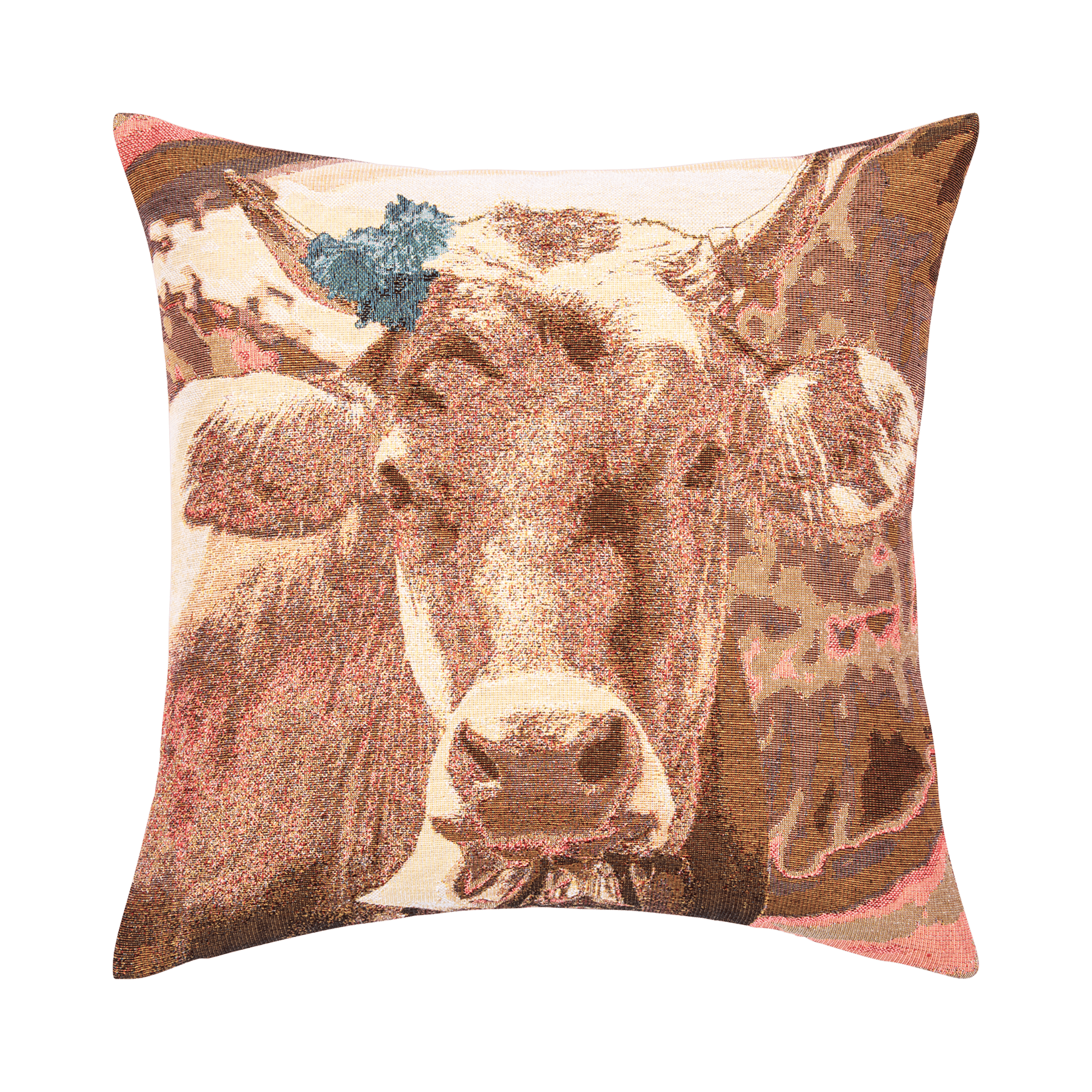 Kissenhülle Happy Animals Brown 45x45cm