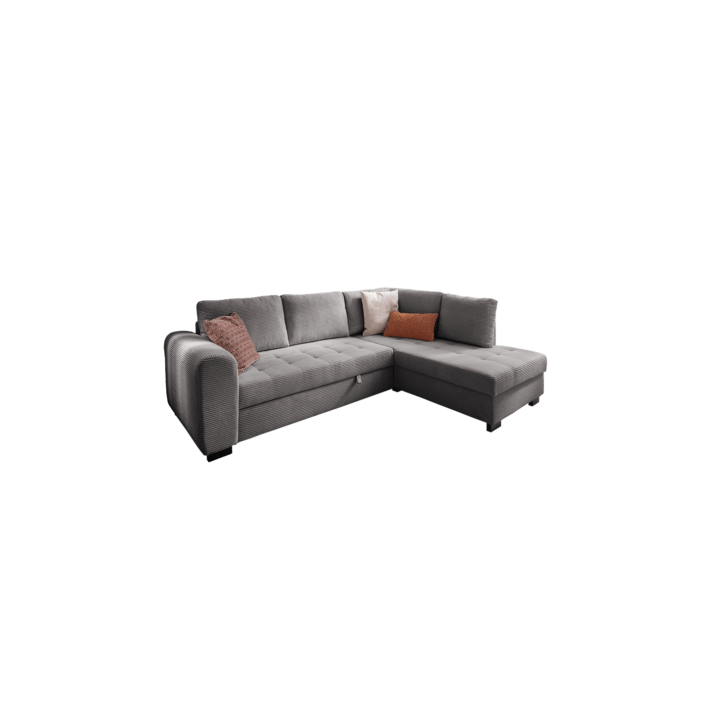 Ecksofa Joelle Grau