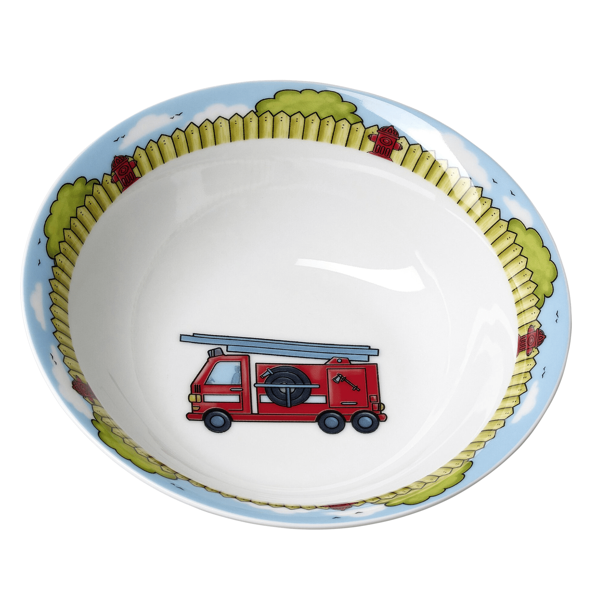Schale Feuerwehrmann Bernie Mehrfarbig Schale Feuerwehrmann Bernie Mehrfarbig