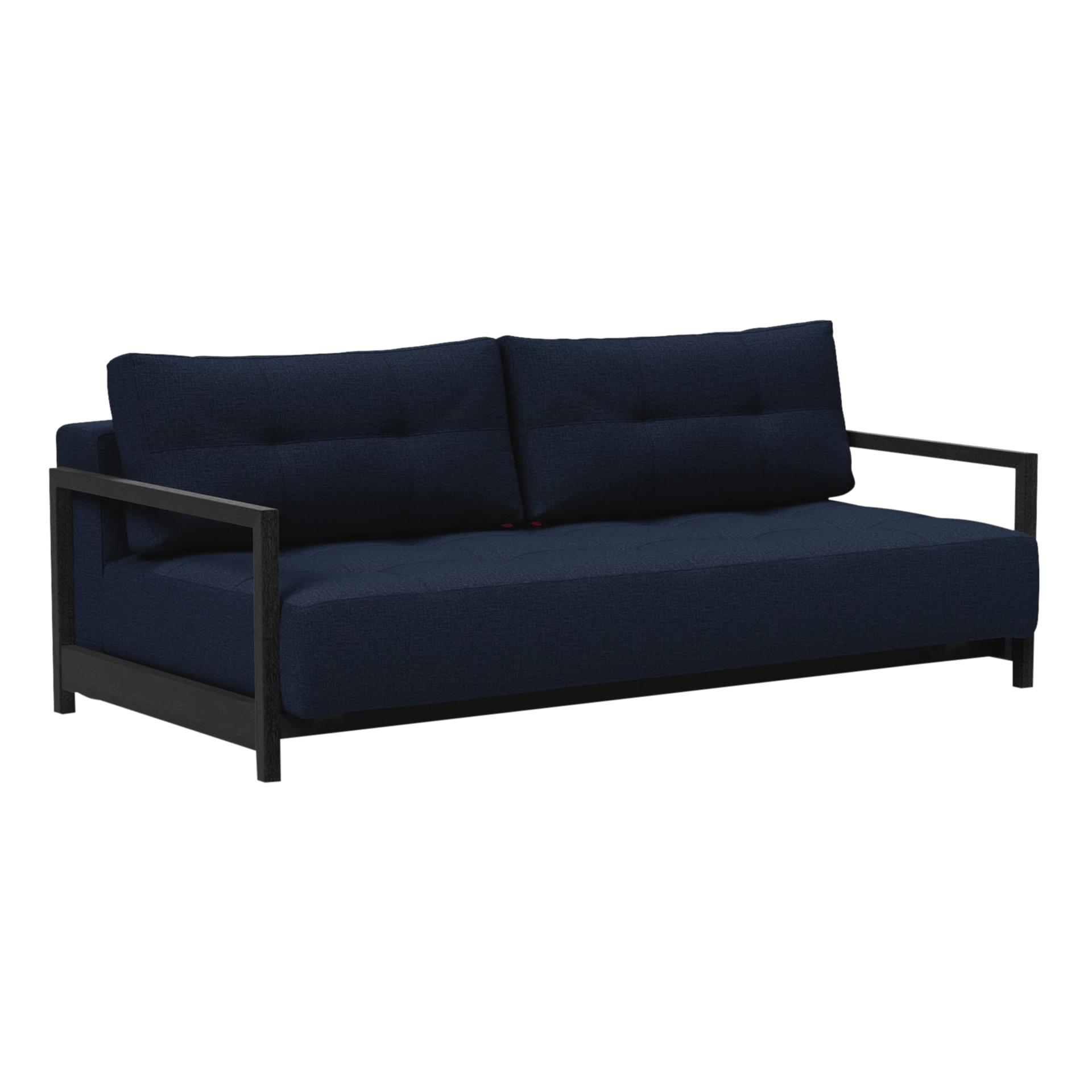 INNOVATION LIVING Schlafsofa Bifrost Bezug Mixed Dance Blue Gestell Schwarz INNOVATION LIVING Schlafsofa Bifrost Bezug Mixed Dance Blue Gestell Schwarz