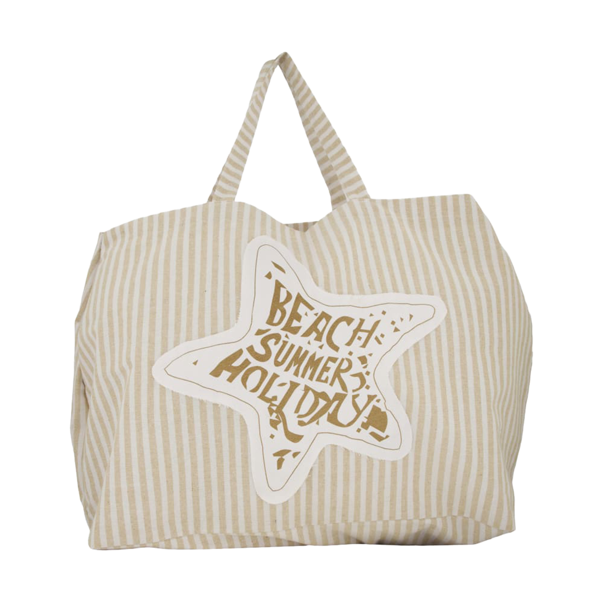 Tasche Striped Beige