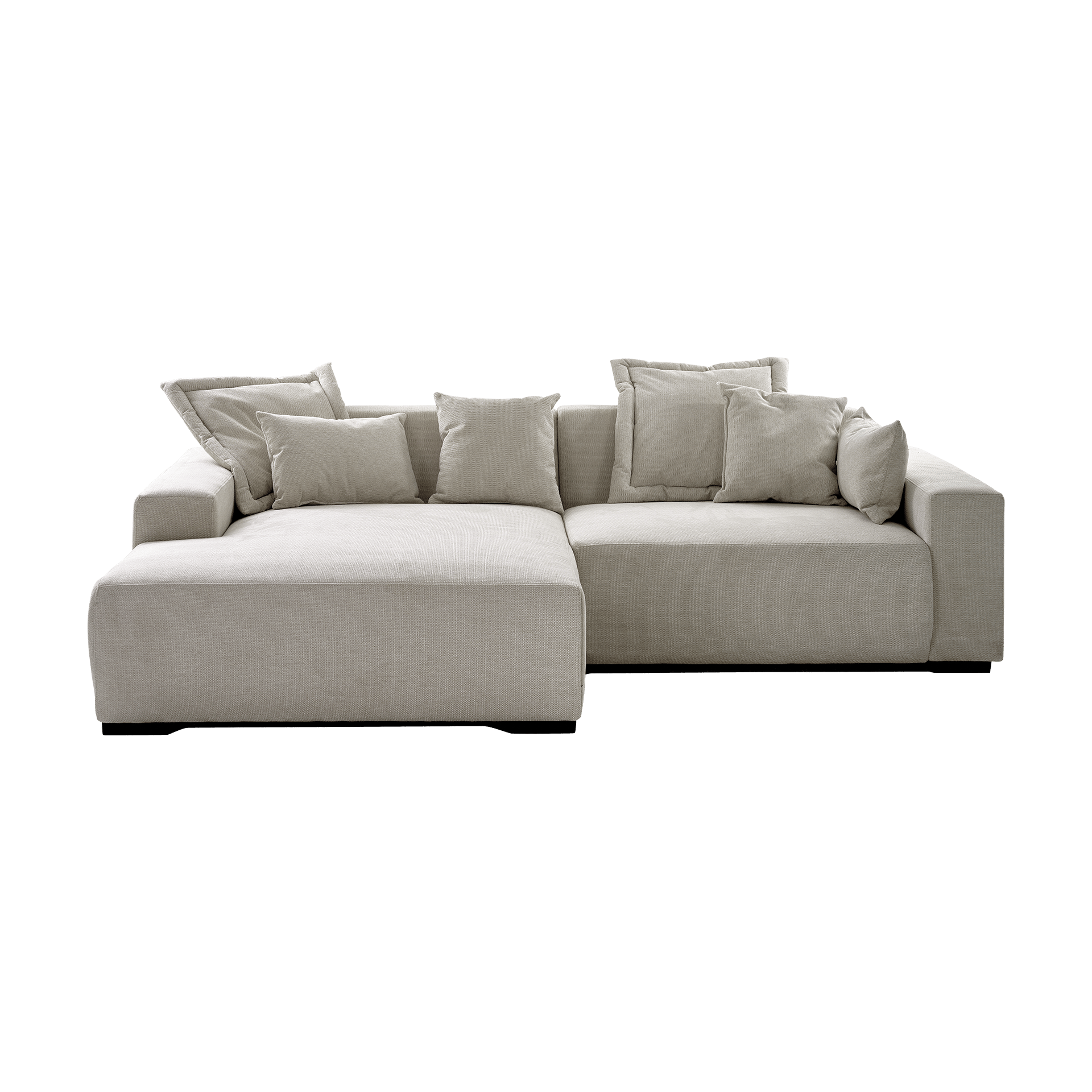 Ecksofa Midiala Beige Ecksofa Midiala Beige