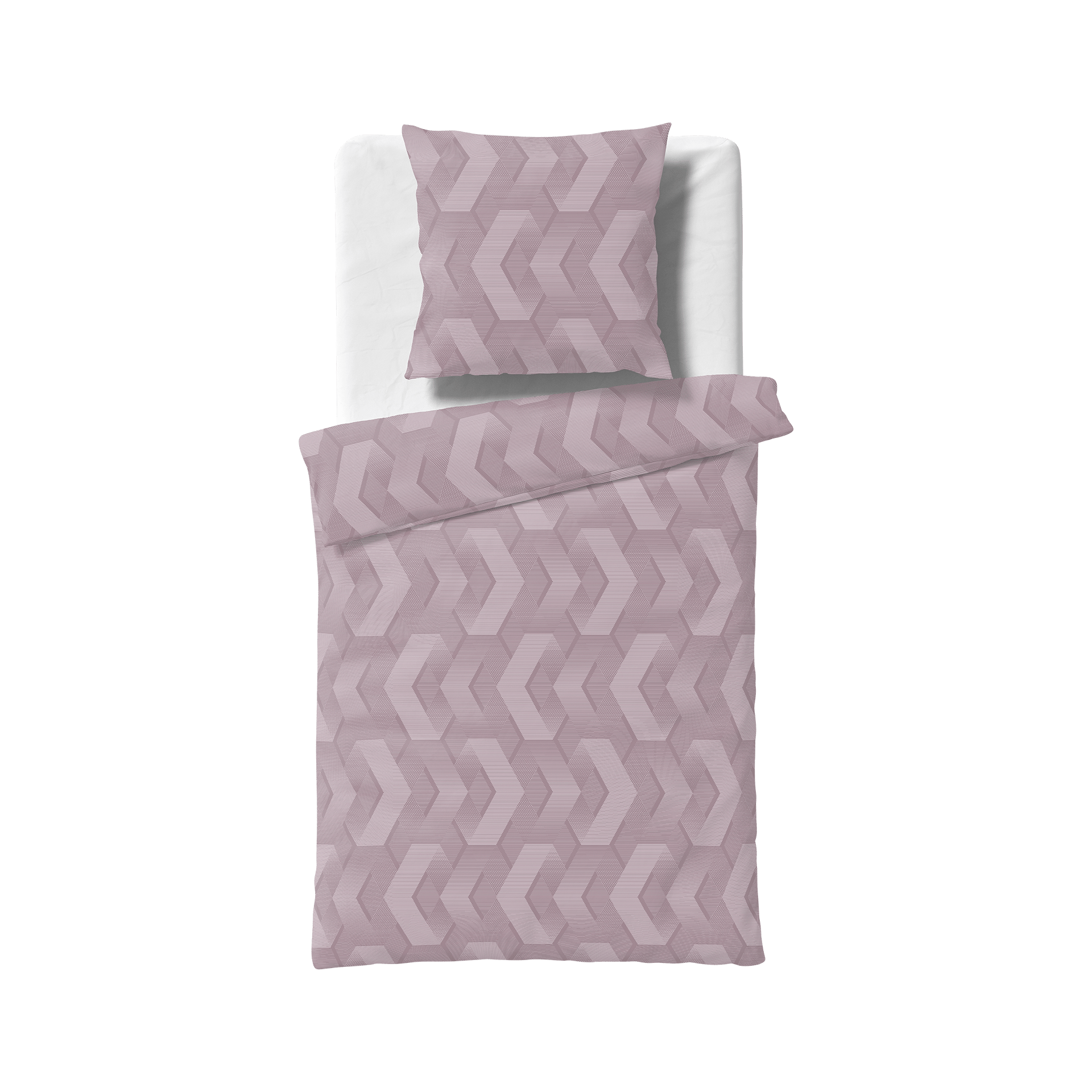 Jersey Bettwäsche Black Premium Mauve 135x200cm Jersey Bettwäsche Black Premium Mauve 135x200cm