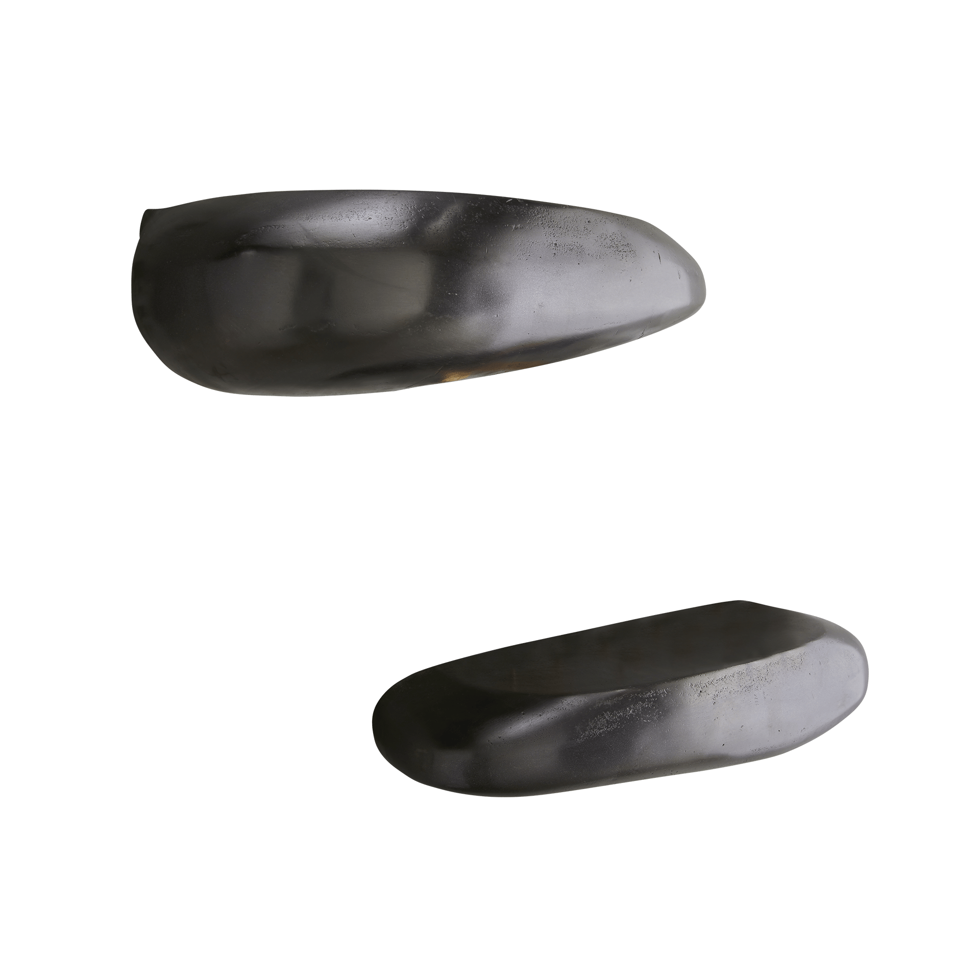 Wandregal Stone Schwarz 13*45
