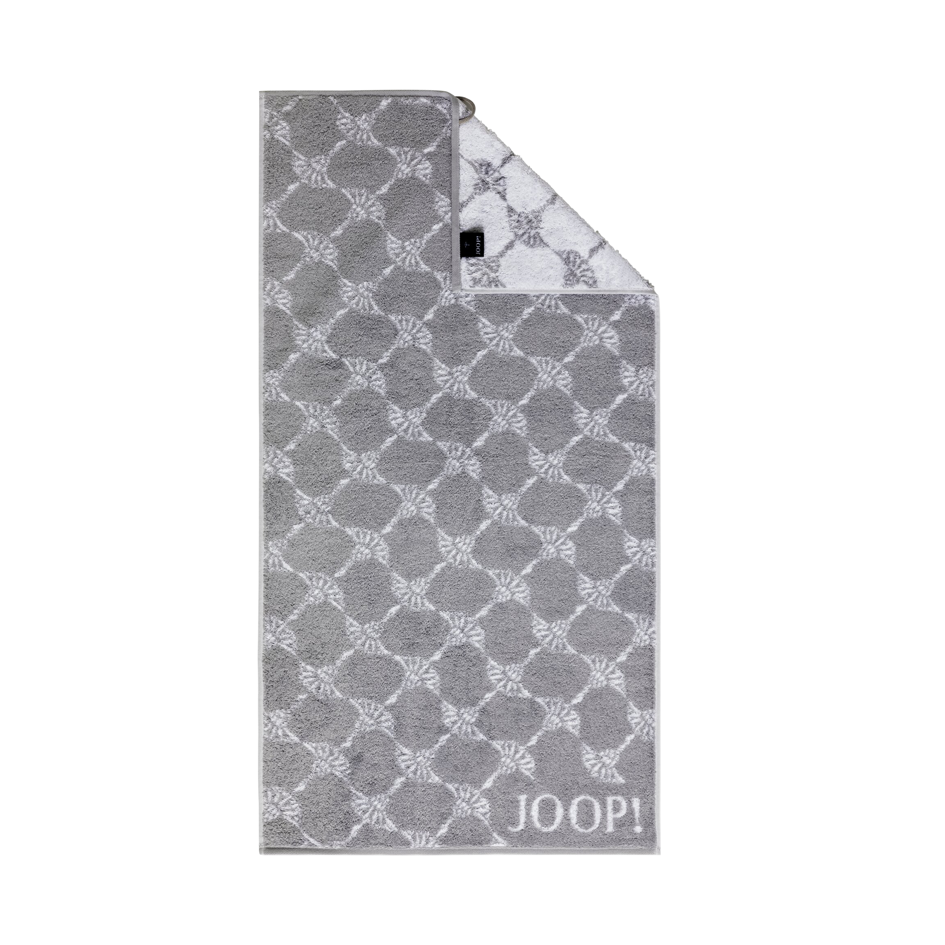 JOOP! Handtuch Cornflower Weiss-Silber 50x100cm JOOP! Handtuch Cornflower Weiss-Silber 50x100cm