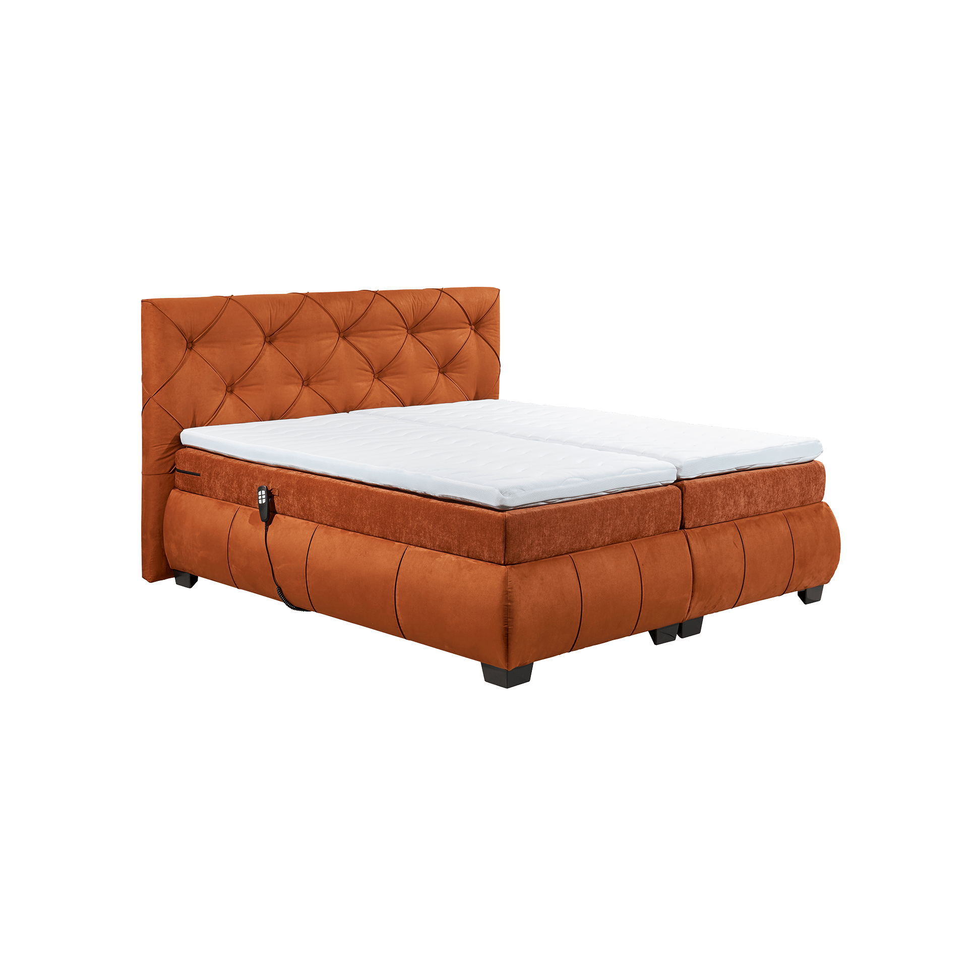 Inovationi Boxspringbett Monaco Braun 180x200 cm Inovationi Boxspringbett Monaco Braun 180x200 cm
