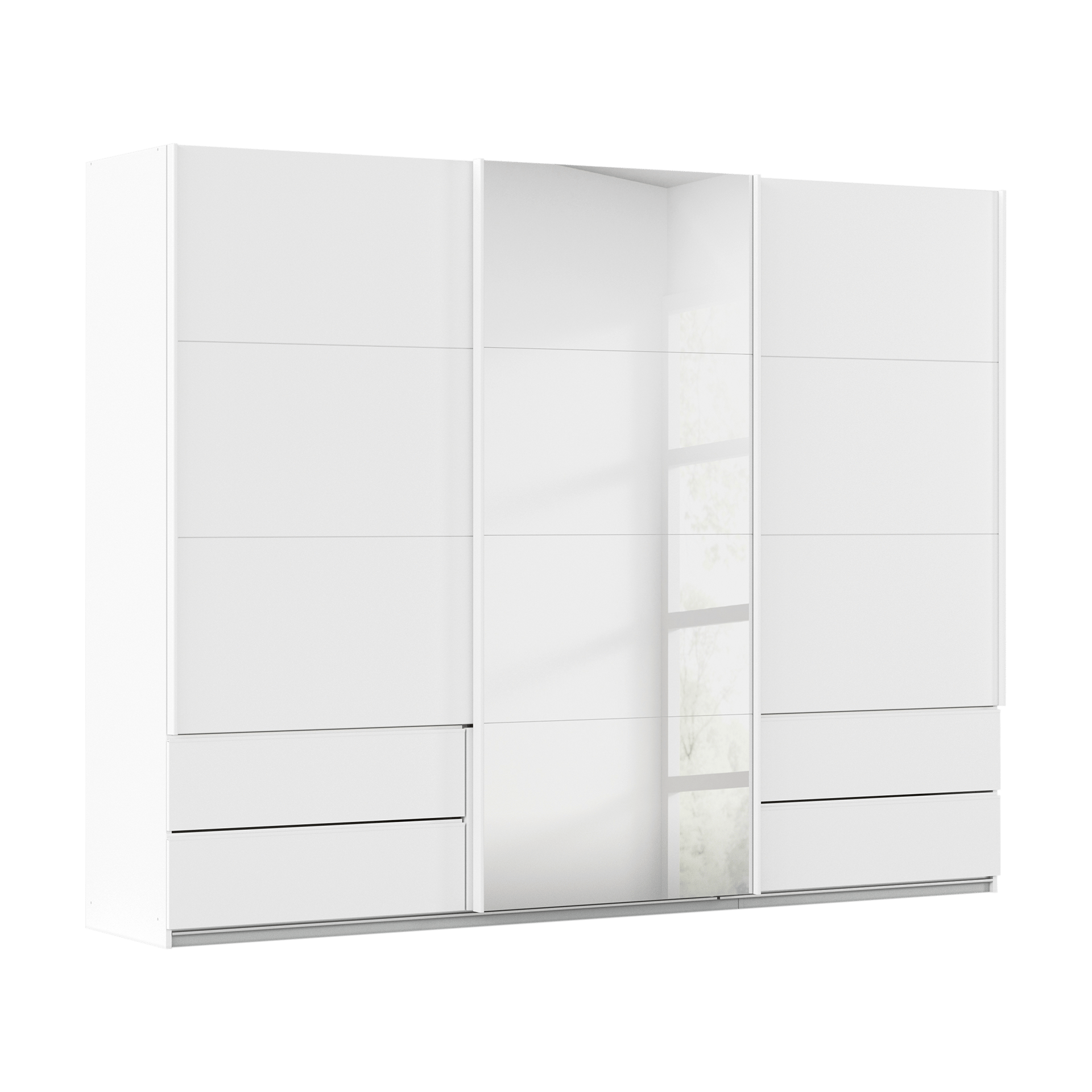 Schwebetürenschrank Elsa Weiß 62*271*210 Schwebetürenschrank Elsa Weiß 62*271*210