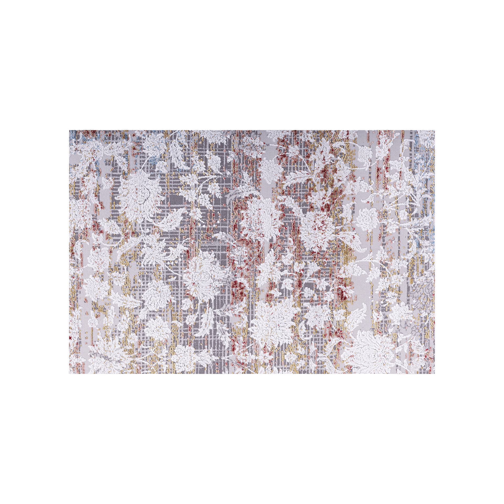 Teppich Atlantis 200x200cm gelb grau