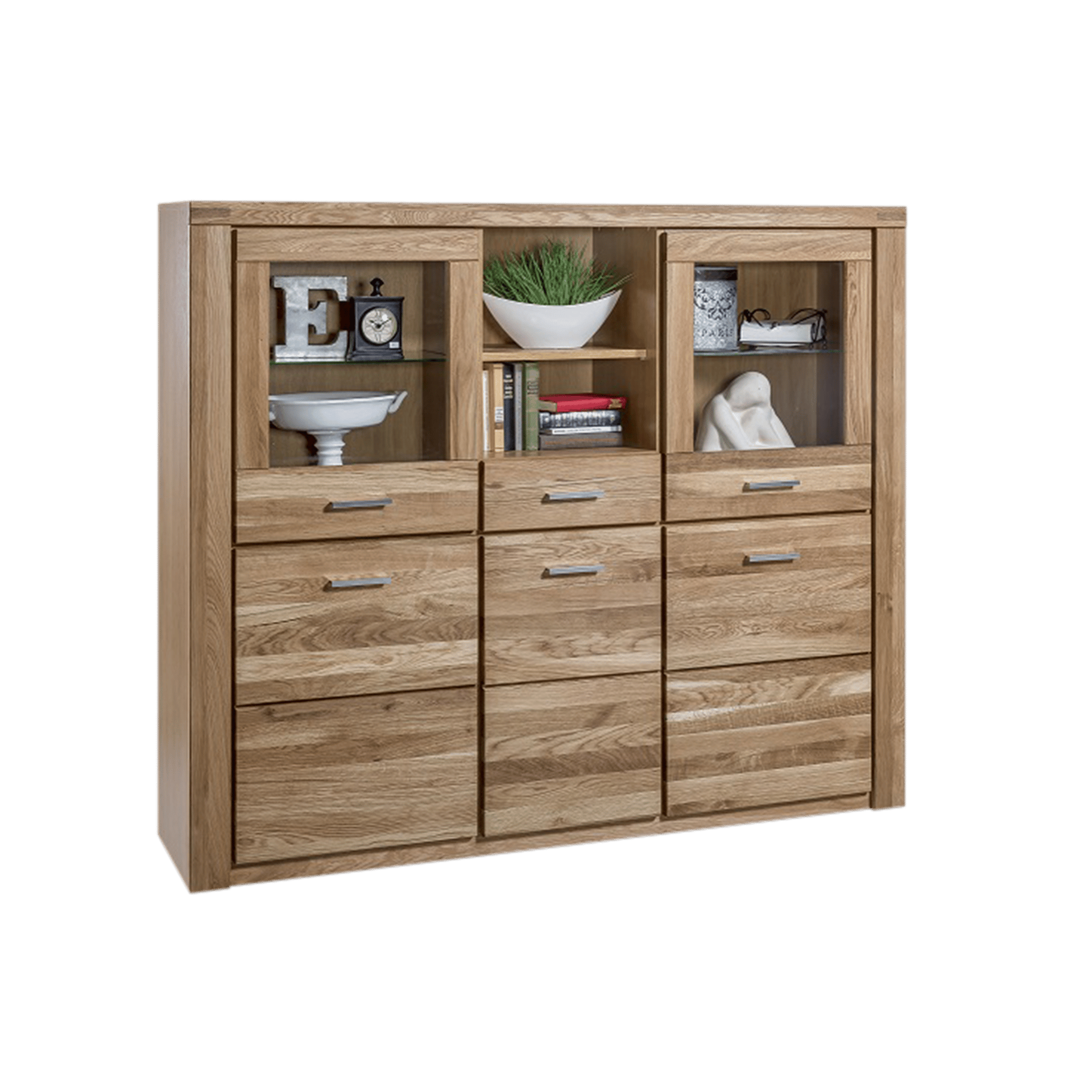 Novofurn Highboard Tahira Eichefarben
