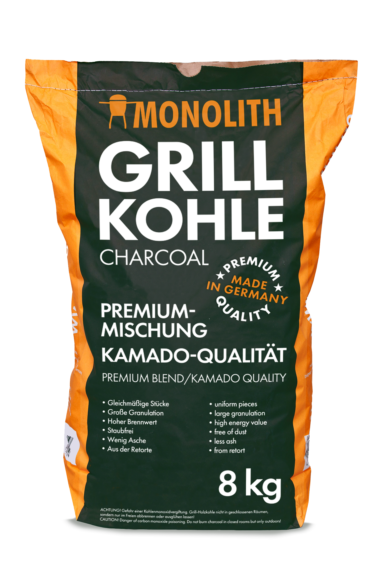 Monolith Grillkohle 8kg