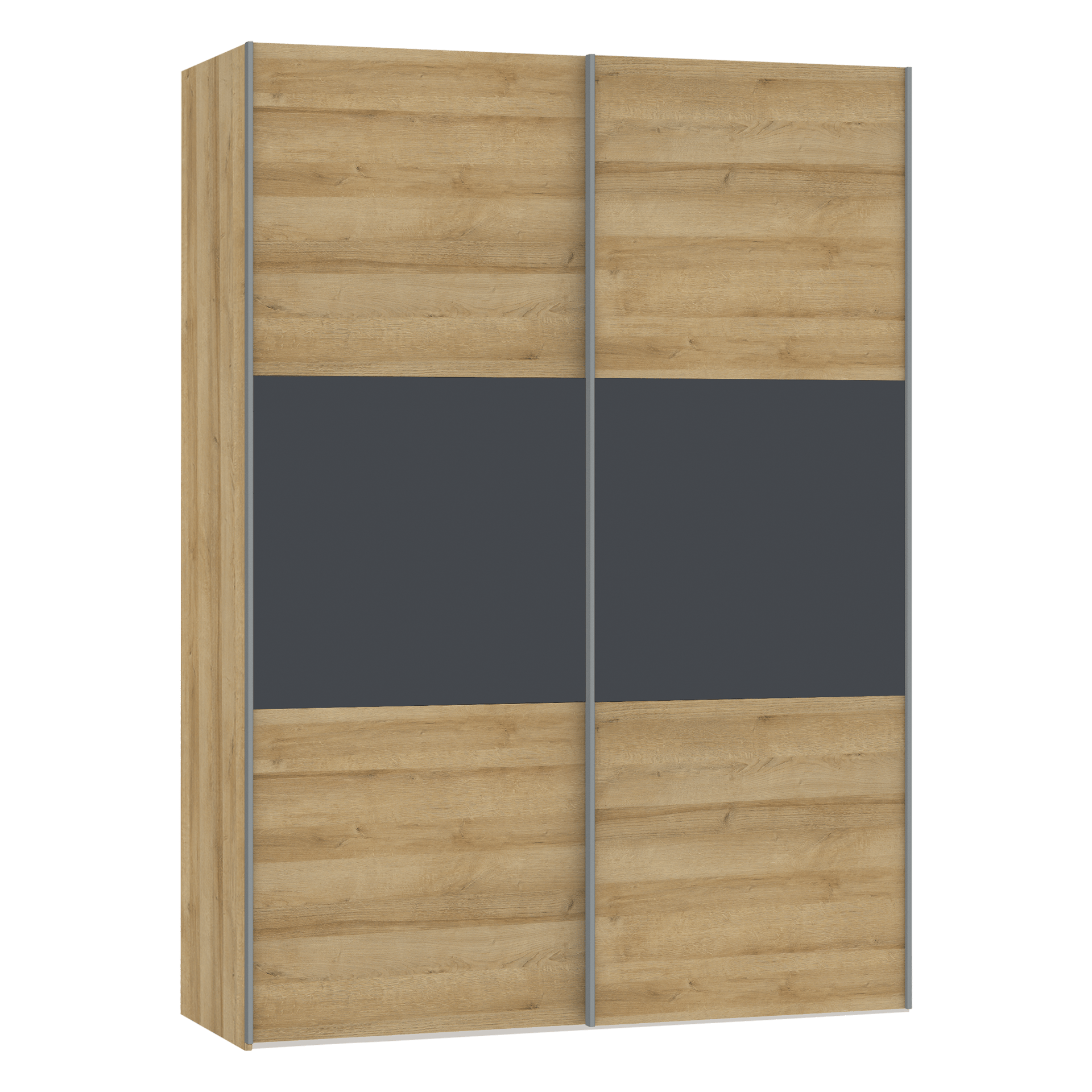Schwebetürenschrank Leana Holzfarben 59*152*220