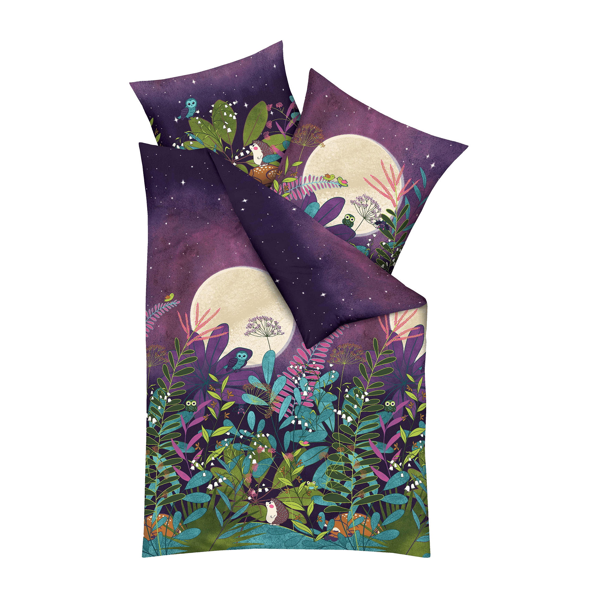 Linon Bettwäsche Moonshine Bunt 135x200cm Linon Bettwäsche Moonshine Bunt 135x200cm