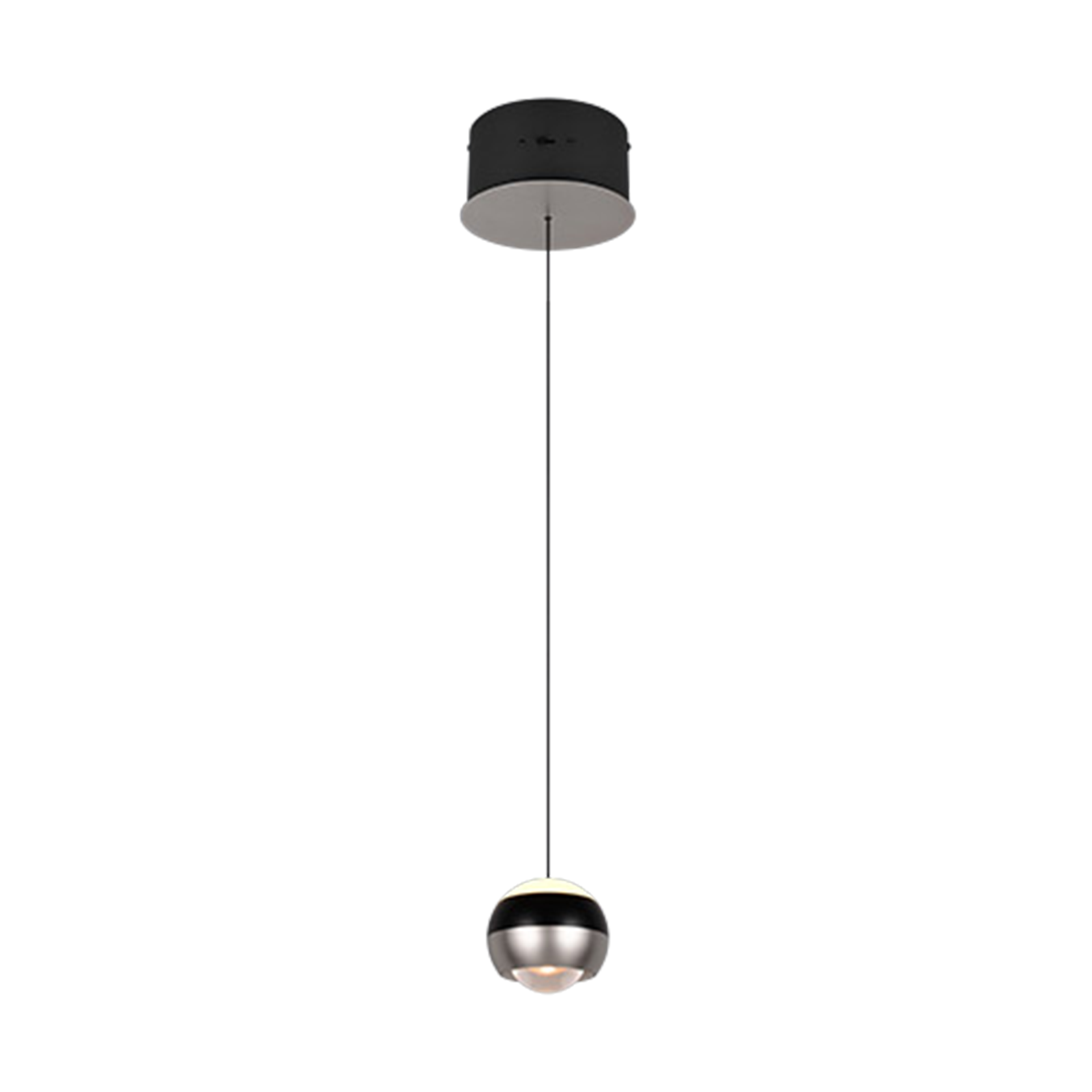 Pendelleuchte Orbit Silber