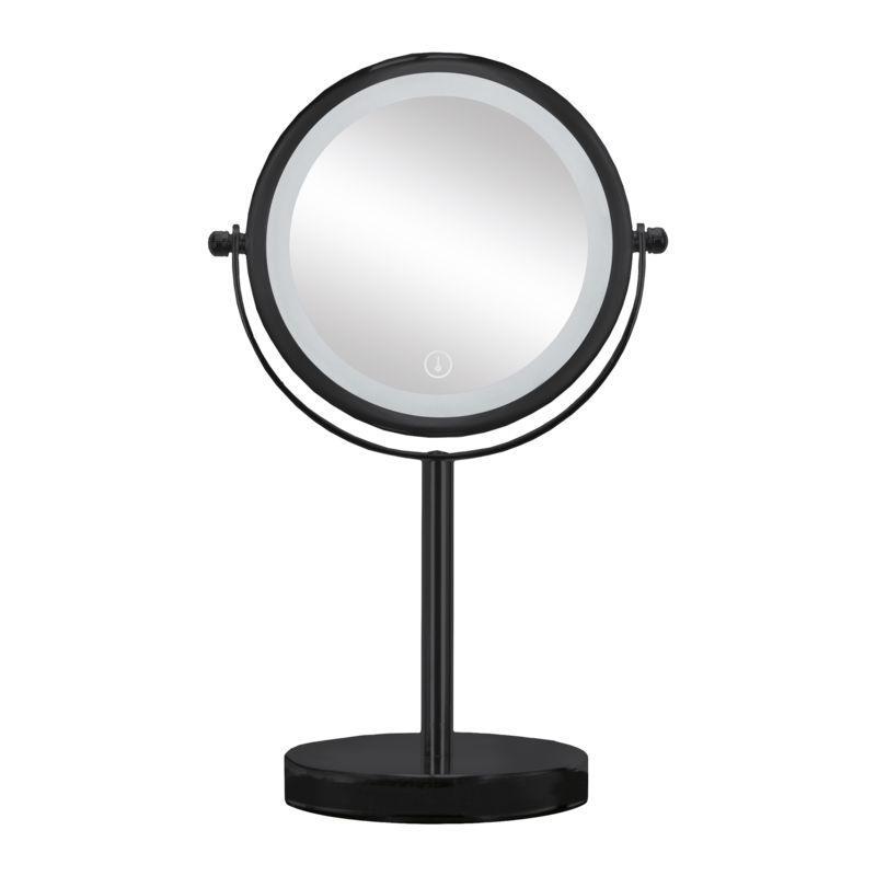kleine Wolke Kosmetikspiegel Bright Mirror Schwarz