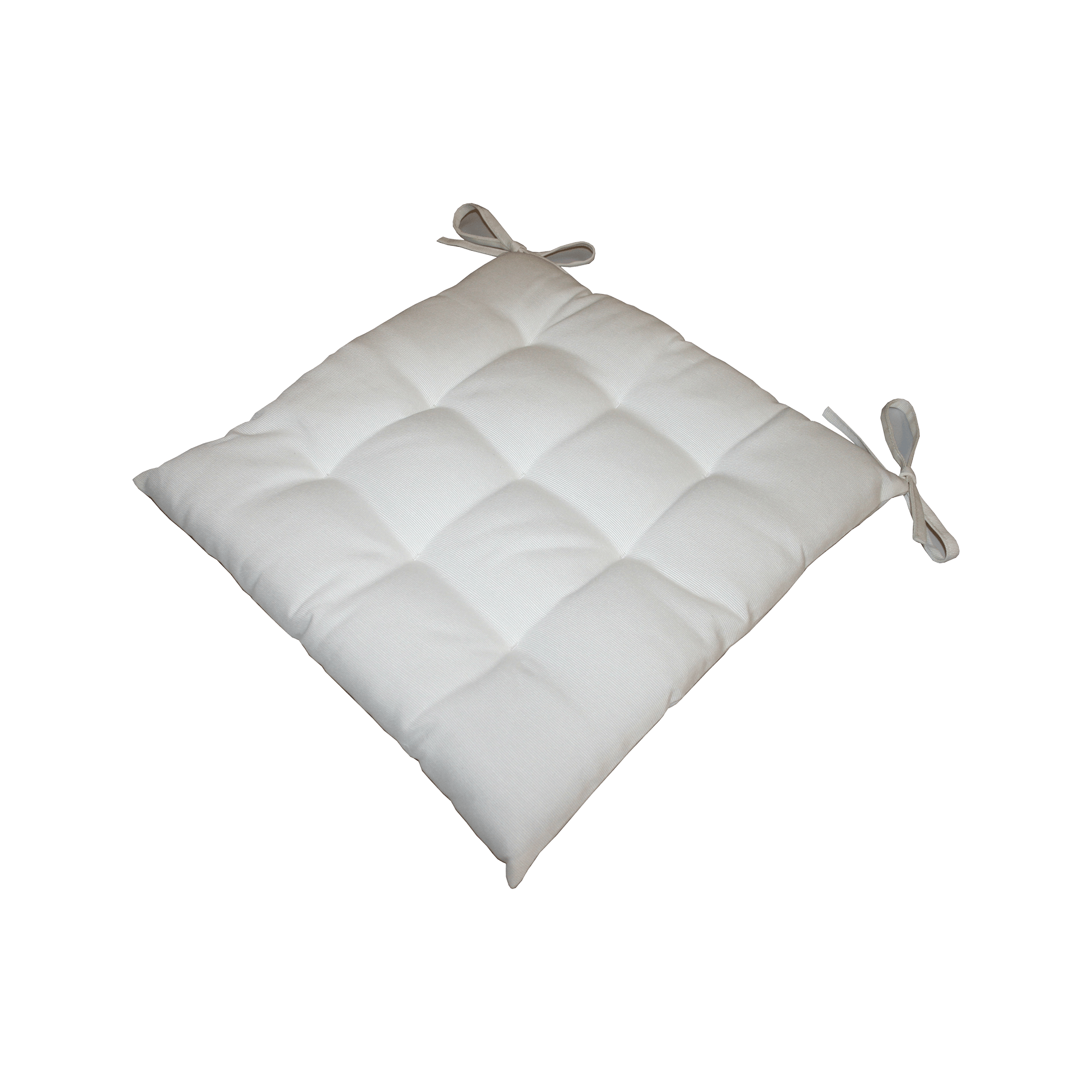 Stuhlkissen Uni Creme 40x40cm