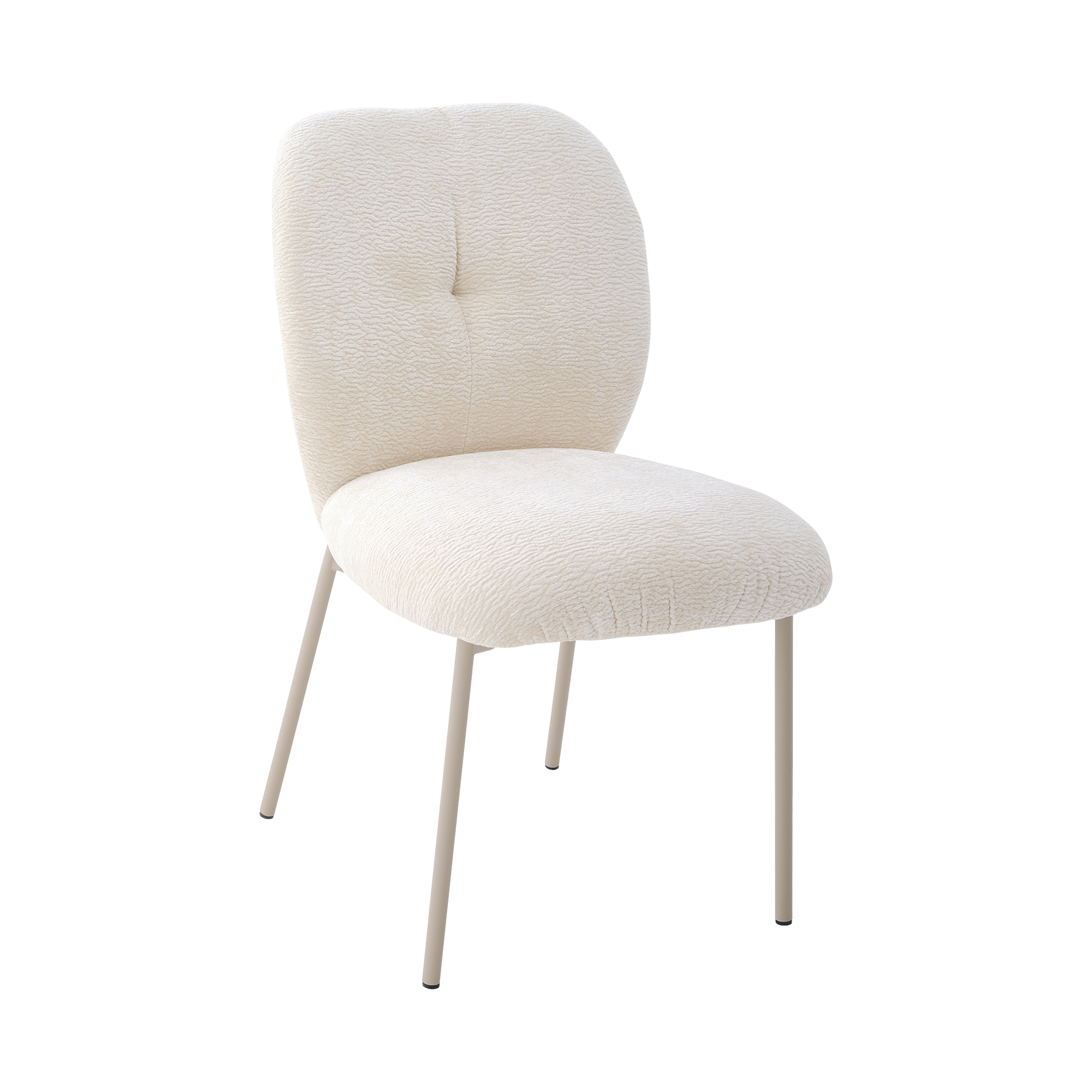 Stuhl Juan Bezug Beige, Gestell Beige