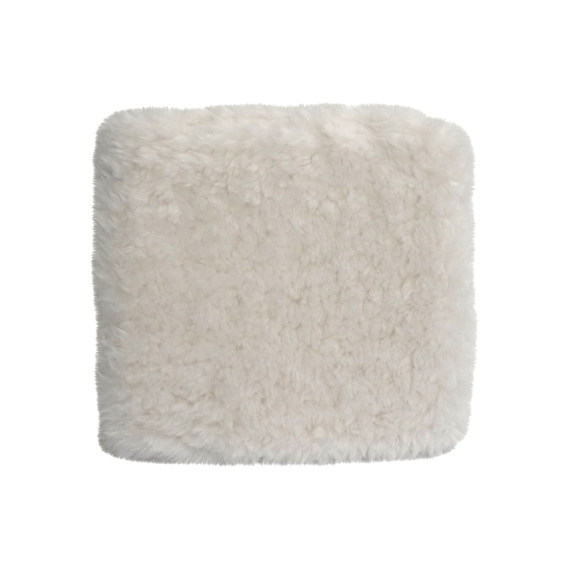 Stuhlkissen Luxury Sheep Offwhite 38x38cm