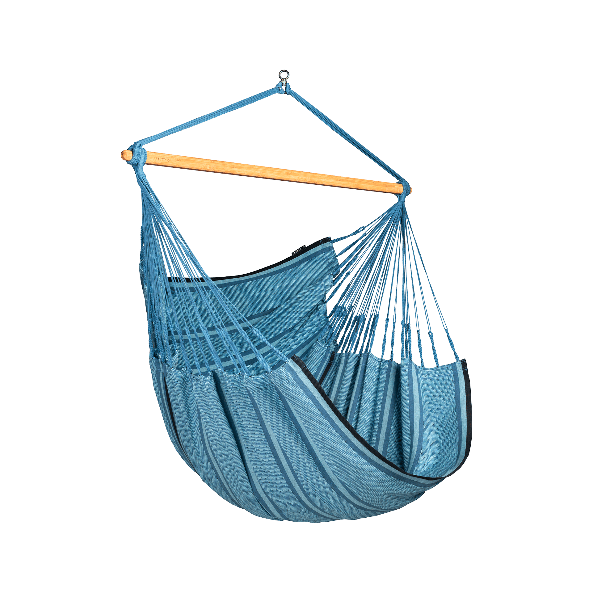 Hängesessel Habana Blau aus Bio-Baumwolle