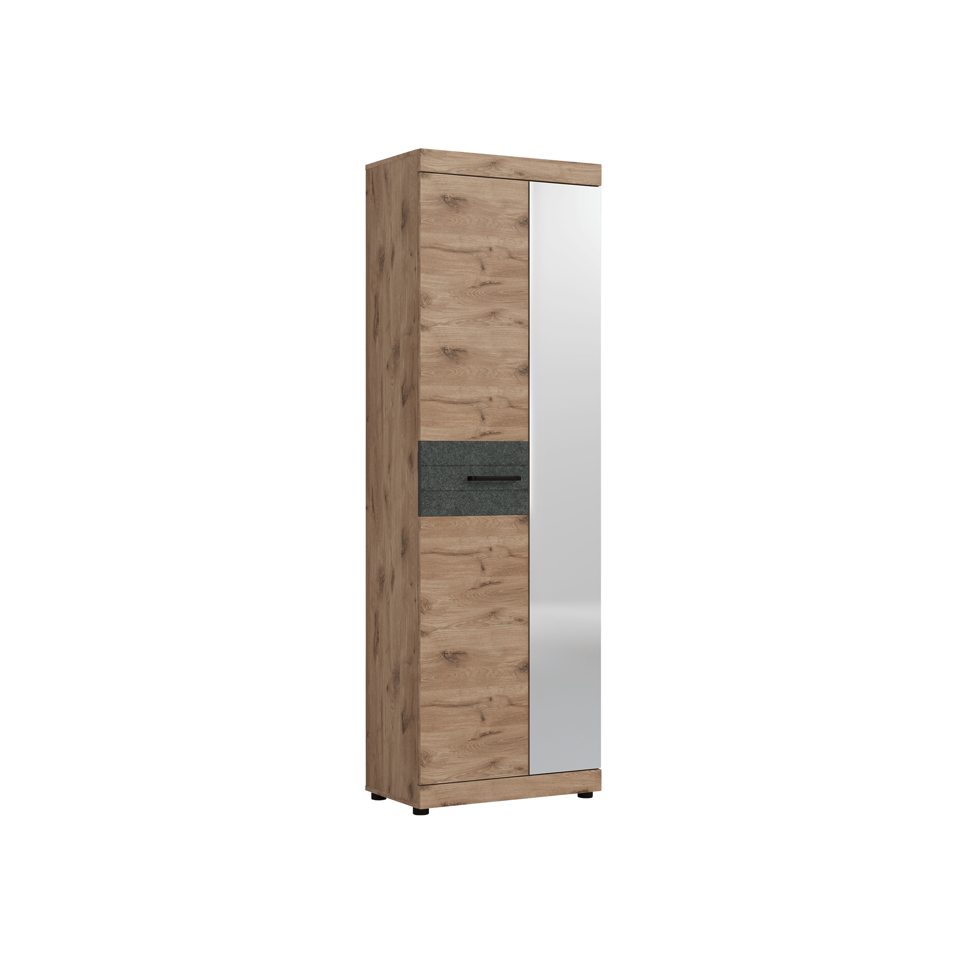 Garderobenschrank Wadita Eichefarben