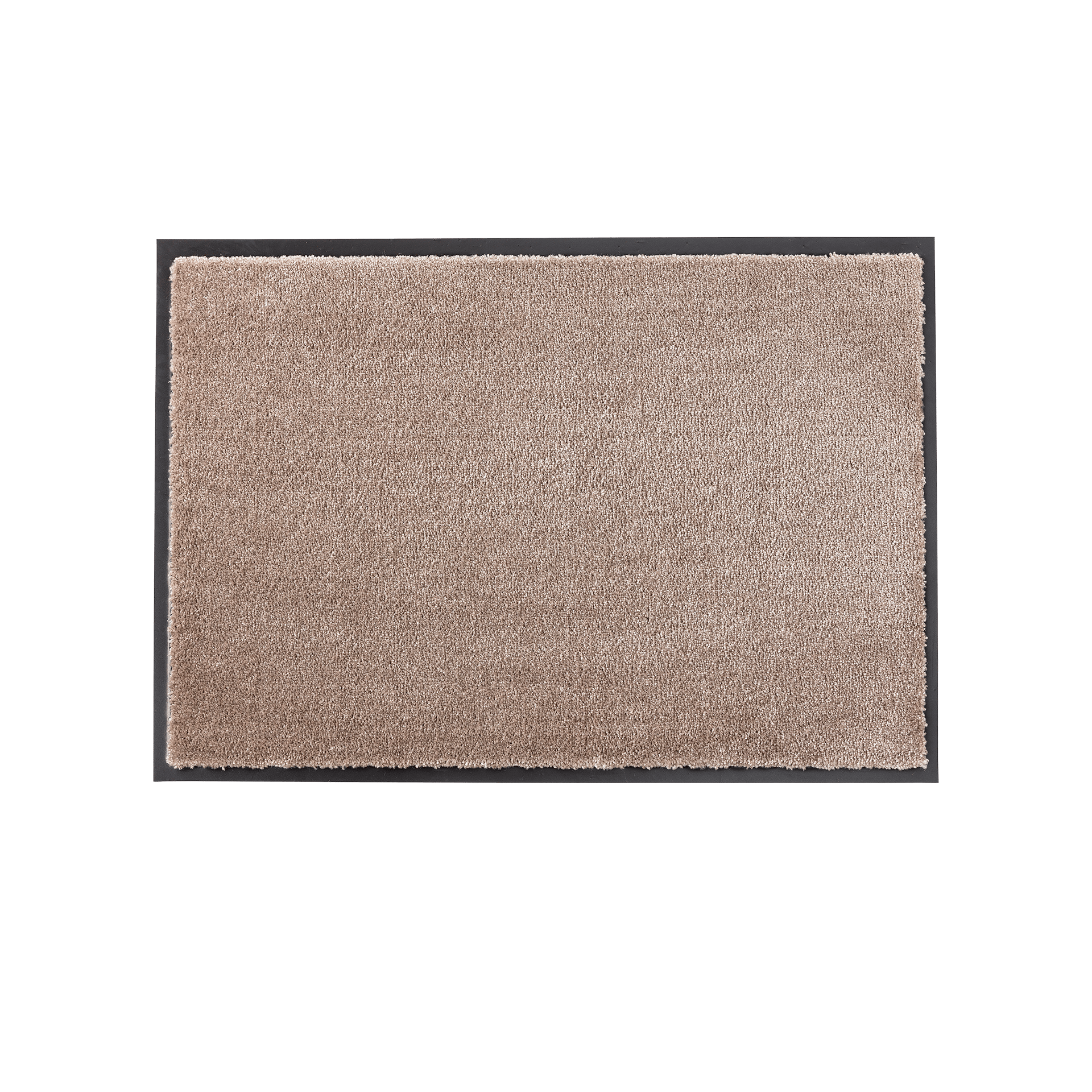 SCHÖNER WOHNEN-Kollektion Fußmatte Miami 67x100 Taupe uni